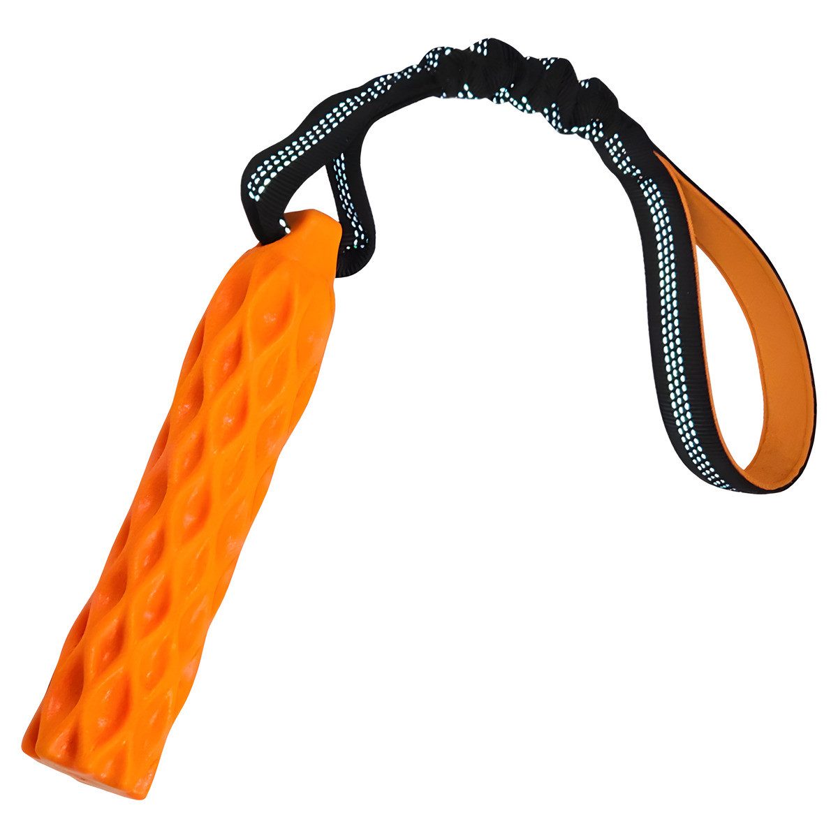 Nobby Zerrspielzeug Hundespielzeug TPR Stick Wafer mit elastischer Schlaufe