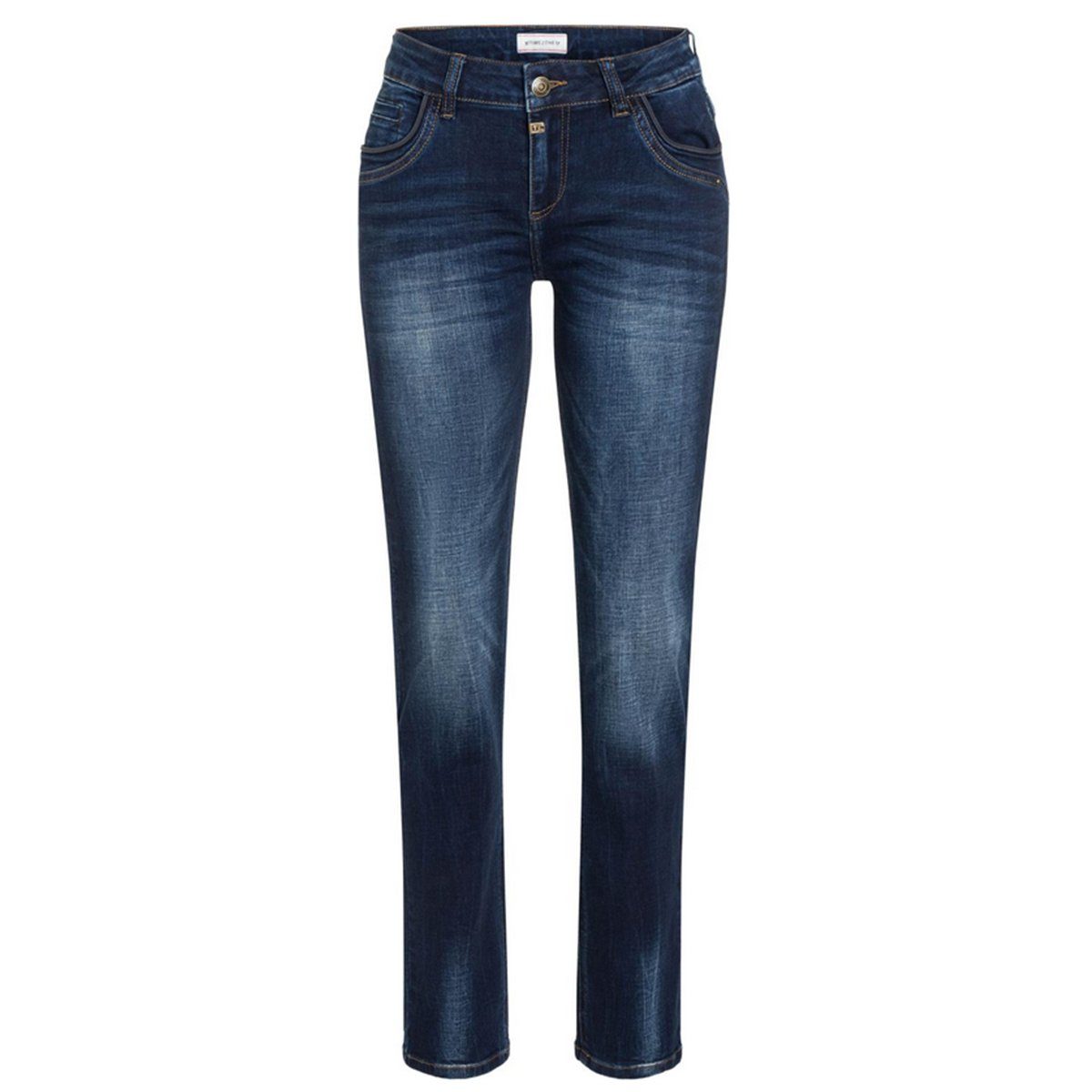 TIMEZONE Slim-fit-Jeans TahilaTZ - fierce blue wash