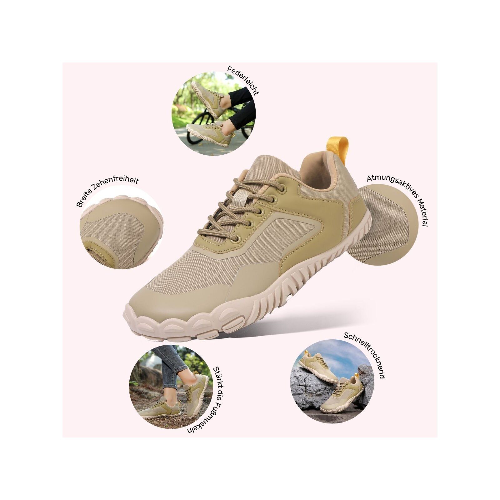 DOTALES Ridgestep Barfußschuhe Winterstiefel Damen & Herren – Exklusiv & Barfußschuh Minimalschuhe