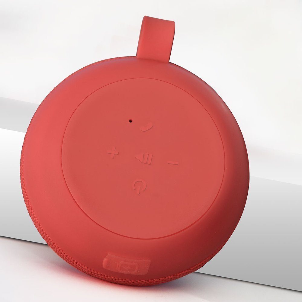 für Geräte Dudao Wireless Musik Stereo drahtlose Box Cube Sound JL5.0 Rot Bluetooth-Lautsprecher alle