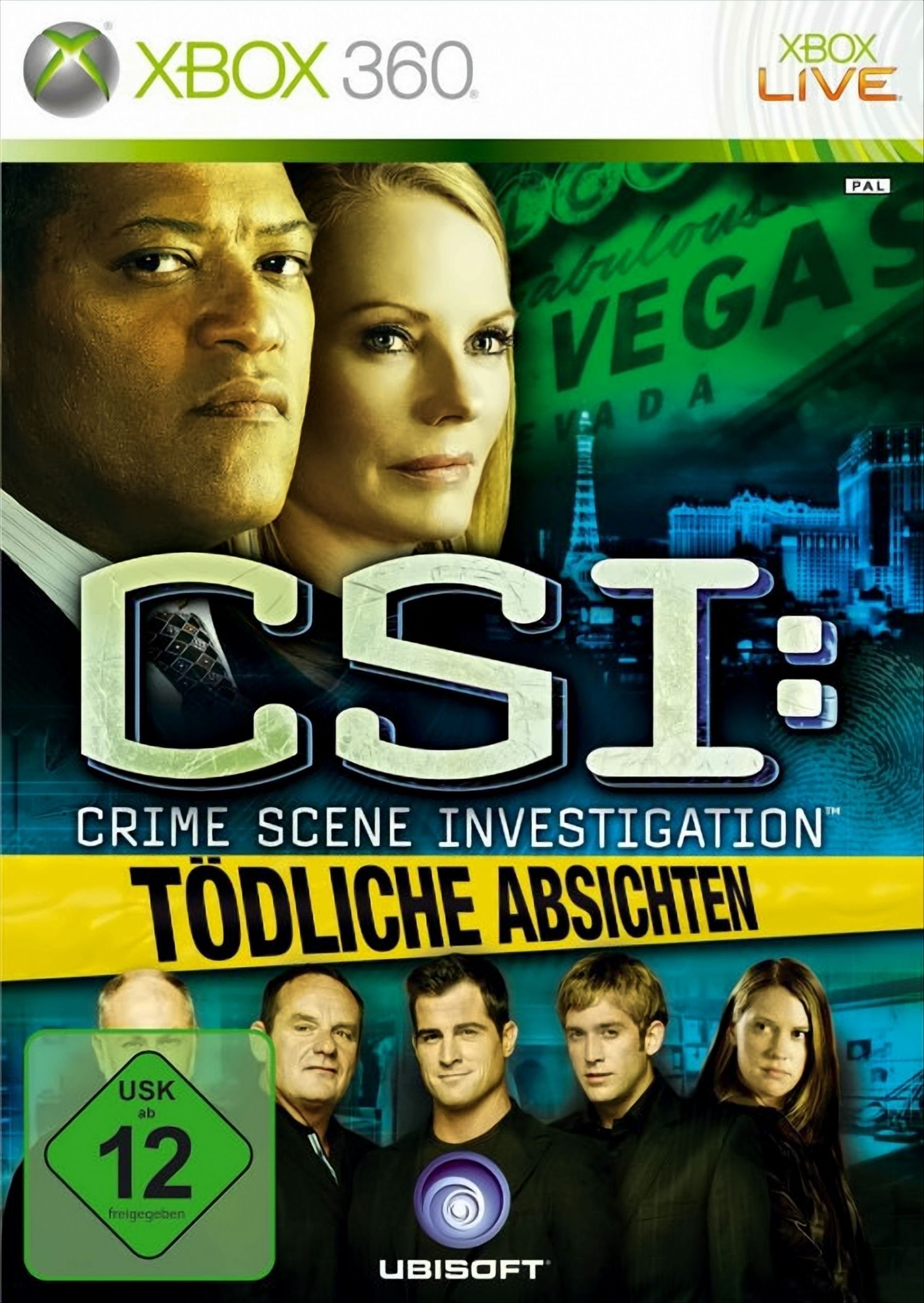 CSI - Crime Scene Investigation: Tödliche Absichten Xbox 360