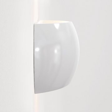 ASTRO Wandleuchte Wandleuchte Milo in Weiß-glänzend E27, :, Leuchtmittel enthalten: Nein, warmweiss, Wandleuchte, Wandlampe, Wandlicht