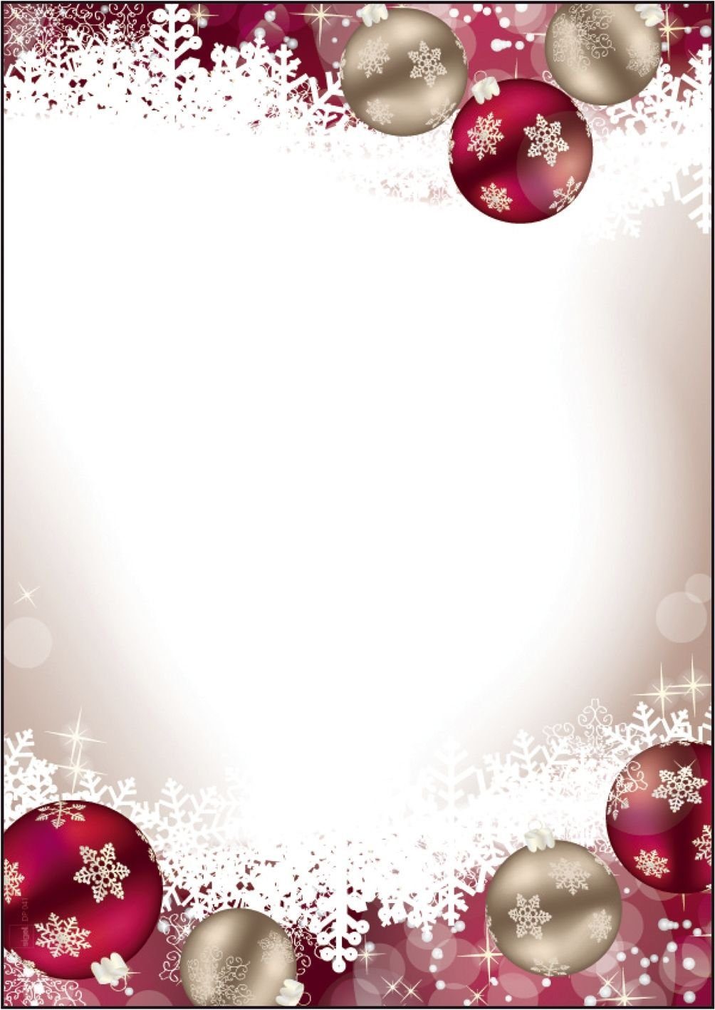 Sigel Druckerpapier sigel Weihnachts-Motiv-Papier "Frozen", A4, 90 g/qm