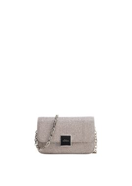 s.Oliver Tragetasche Crossbody-Bag in Metallic-Optik, Glitzer