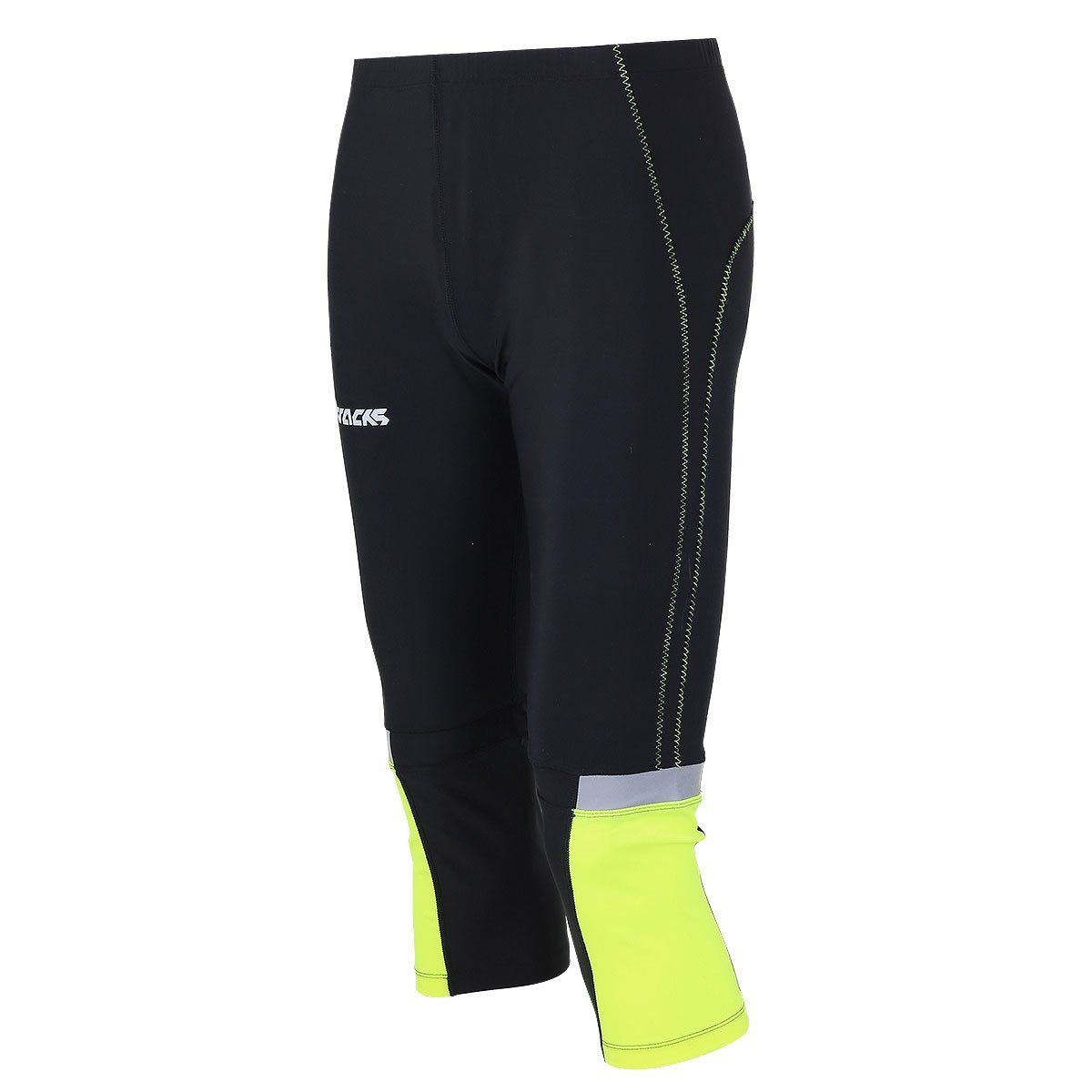 L Lang Lauftights Quick « Dry 3/4 & Sporthose XXL » Airtracks XXXL S Funktion, mit Neon Xl Laufhose M Kompressionswirkung,