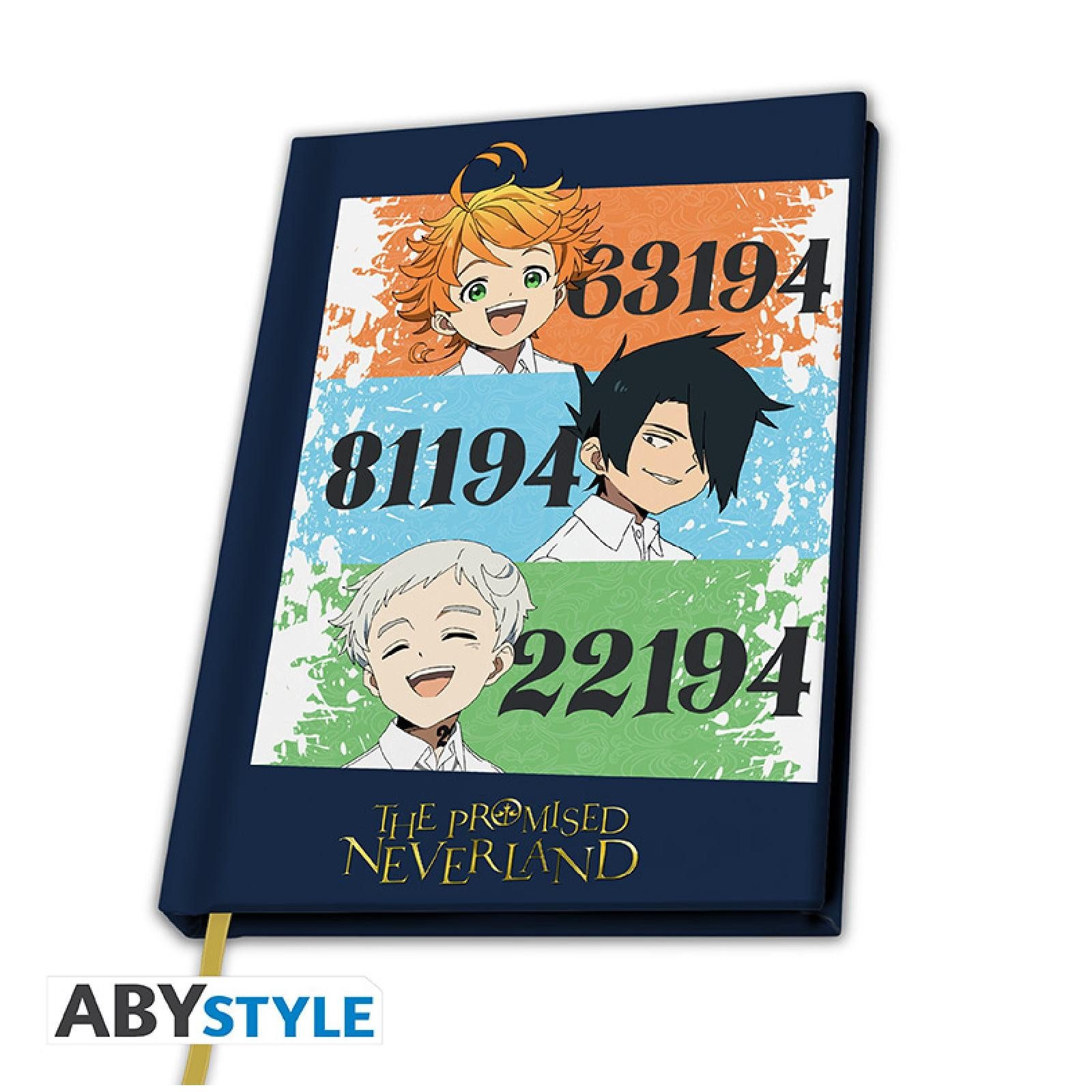 ABYstyle Notizblock THE PROMISED NEVERLAND - A5 Notebook Orphans