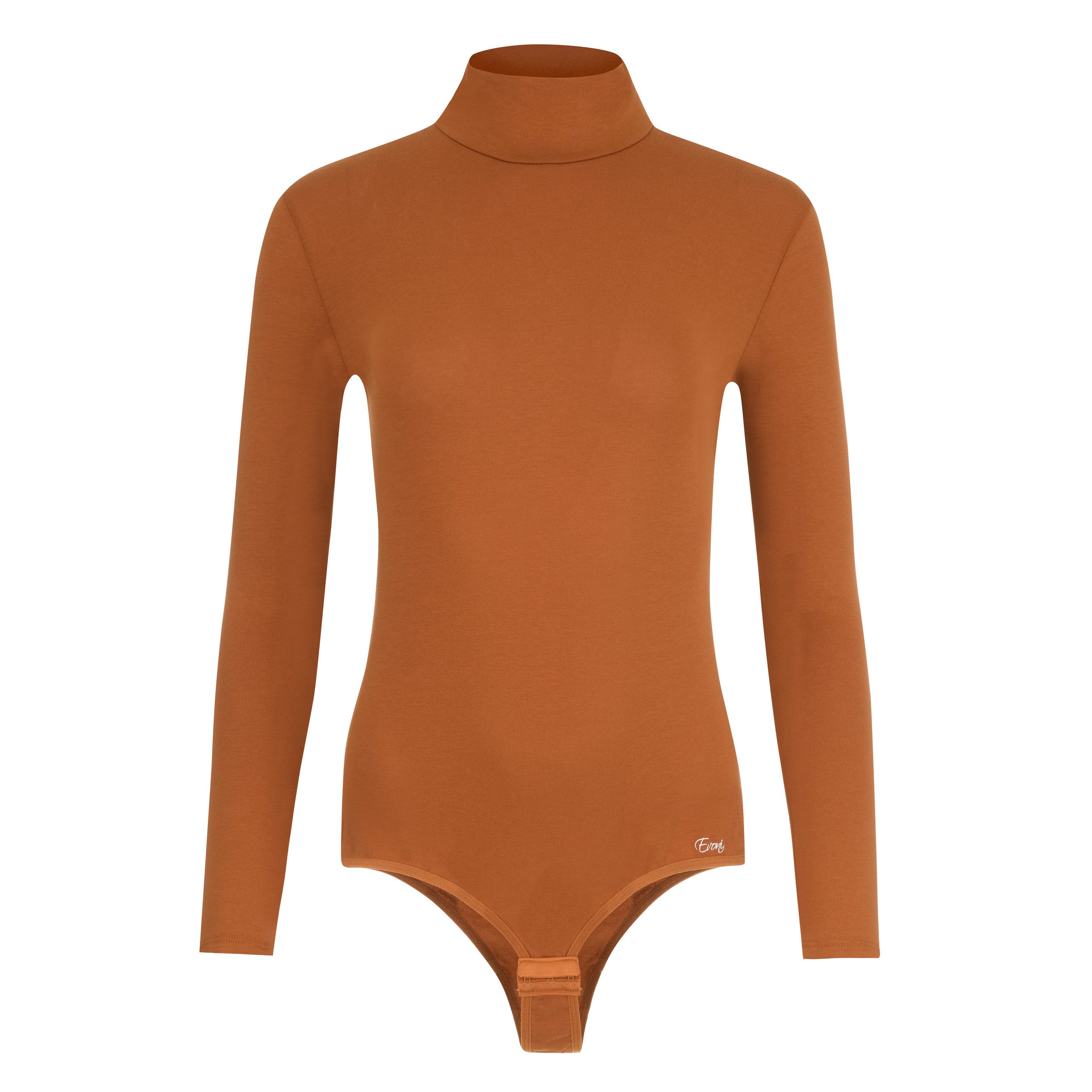Evoni Body Langarmbody mit Hochkragen