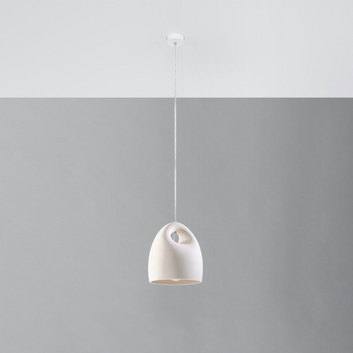 SOLLUX lighting Hängeleuchte Keramik-Pendelleuchte Bukano, Nicht enthalten