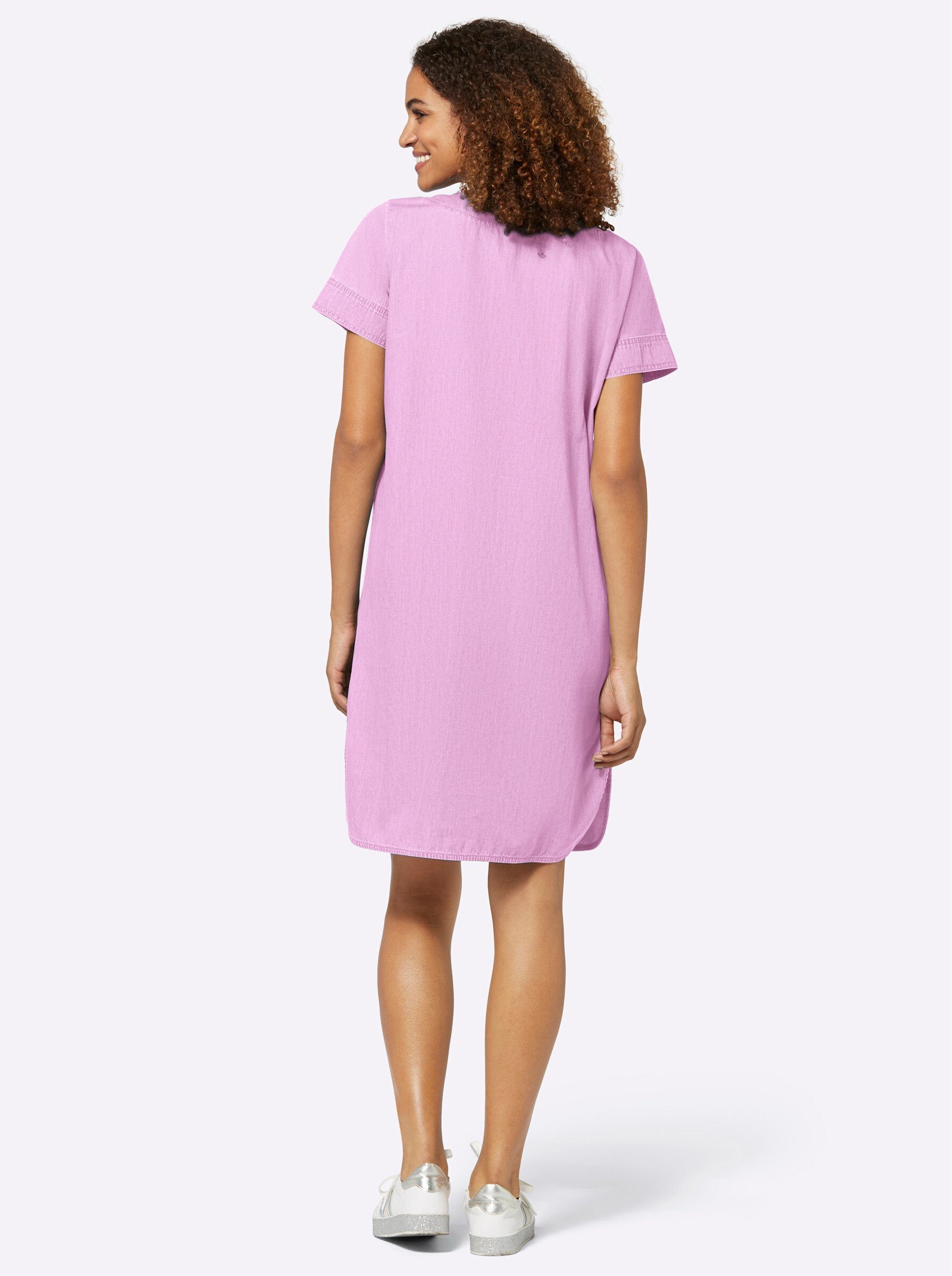 Rosa knielange Sommerkleider für Damen online | kaufen OTTO