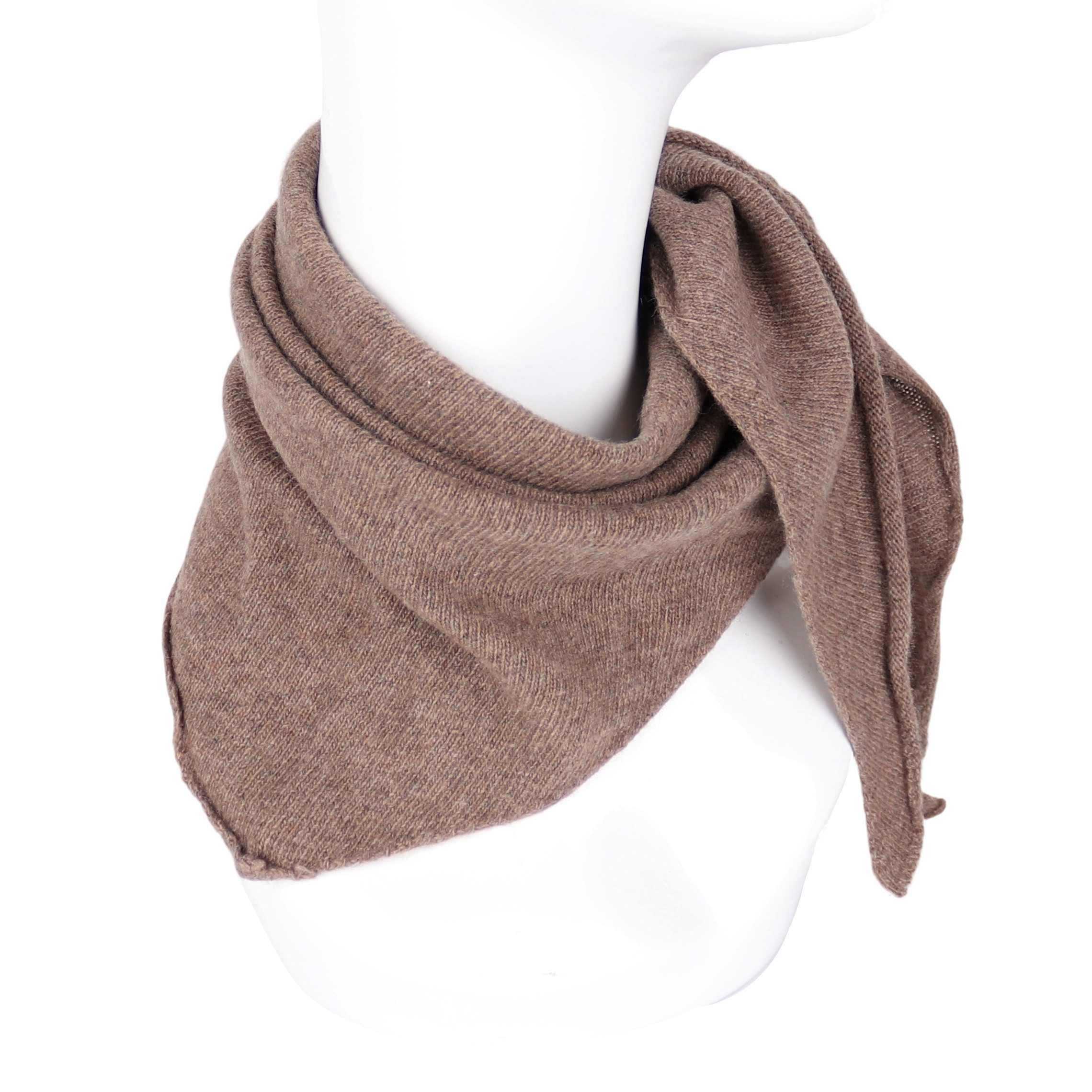 MIRROSI Nickituch Elegantes Tuch aus Feinstrick – Made in Italy, (ca. 100x 35cm), Damen Halstuch – ideal für den Herbst und das ganze Jahr