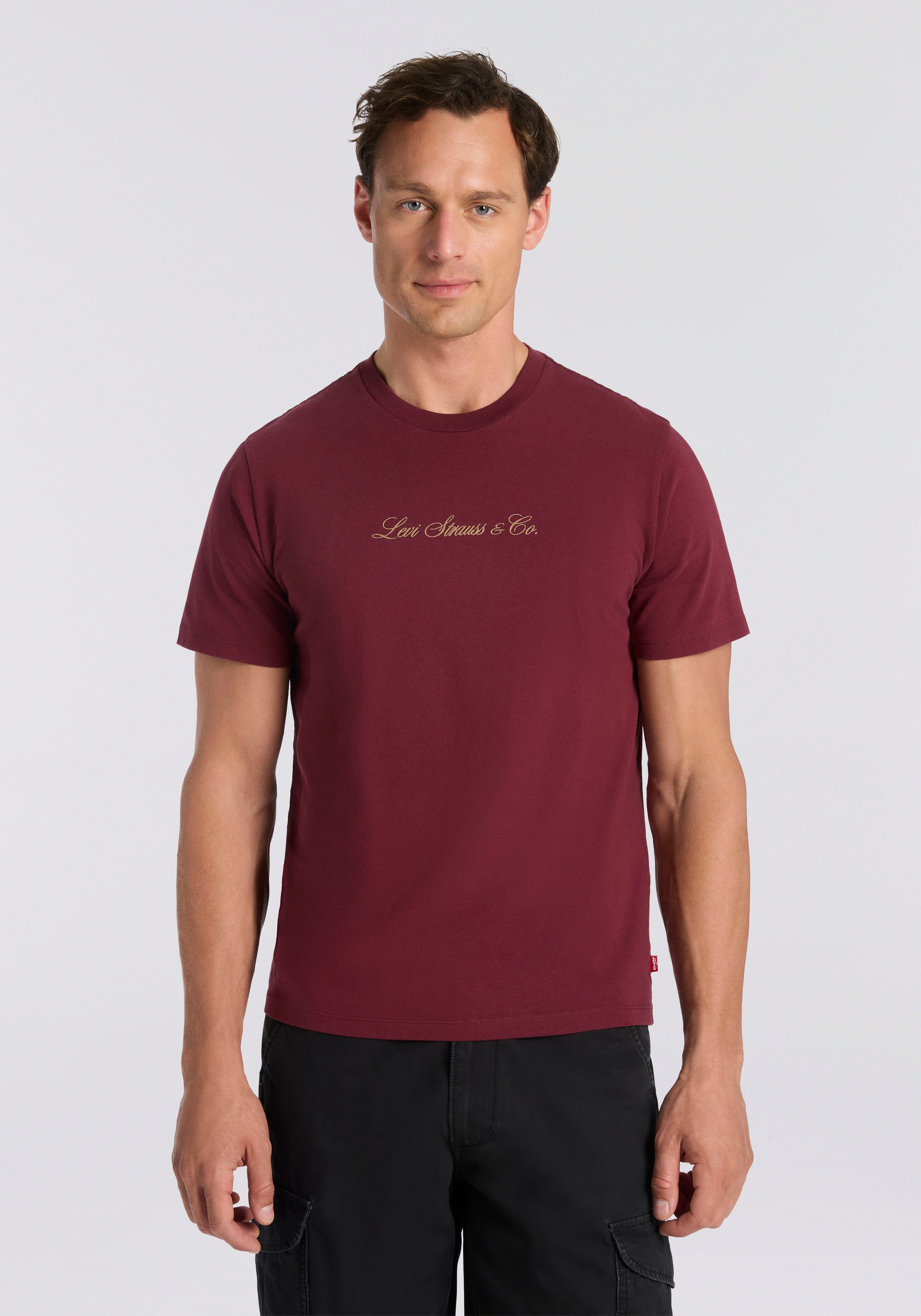 Levi's® T-Shirt mit Schriftzug