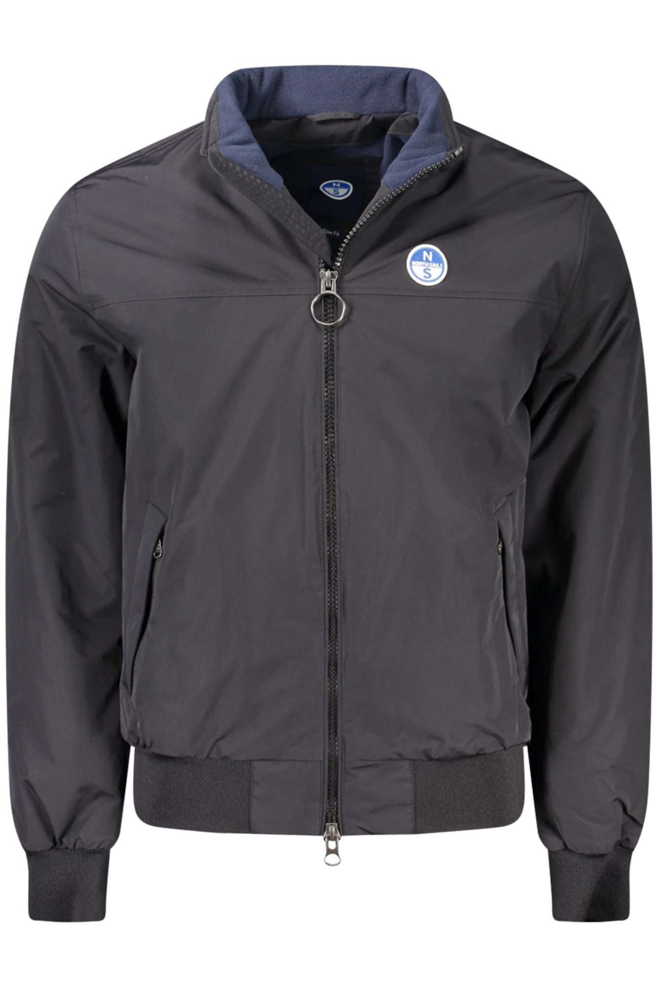 North Sails Outdoorjacke Herrenjacke in Schwarz: Umweltfreundlich aus recyceltem Material