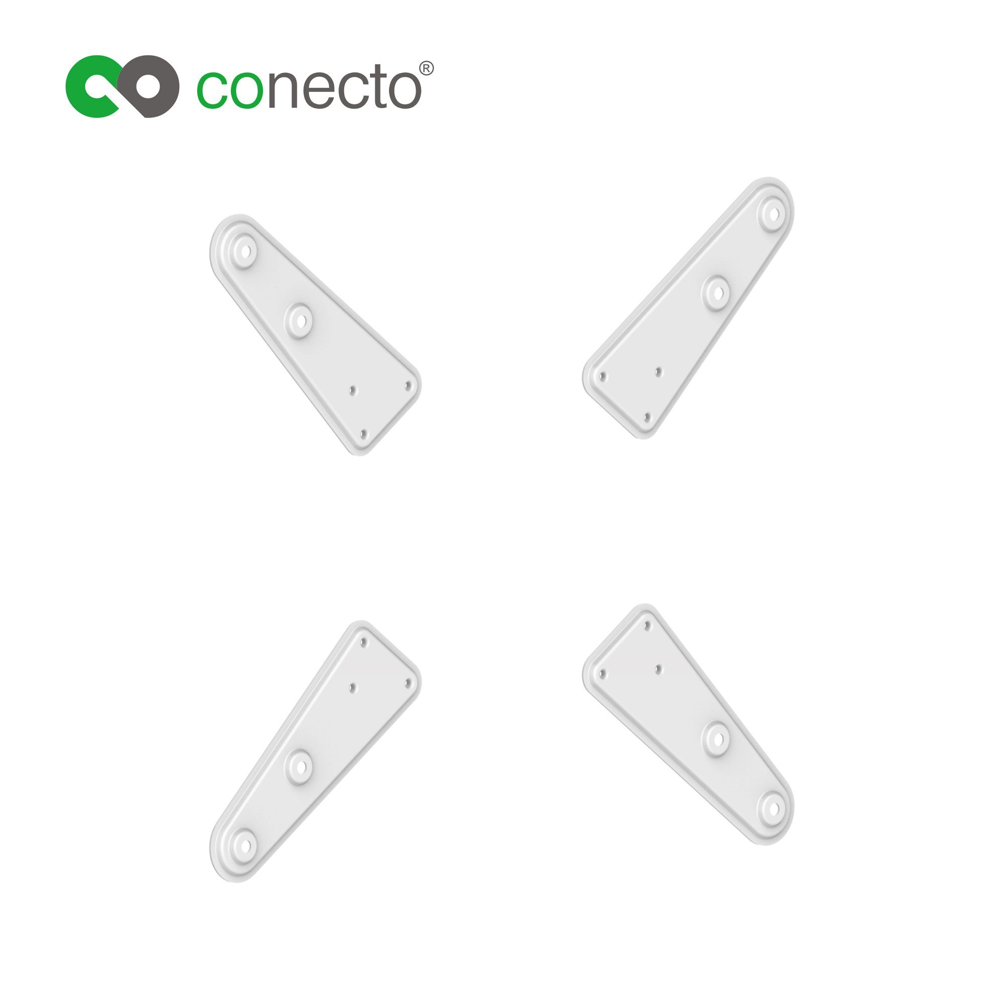 conecto TV-Wandhalterung conecto® - Universeller VESA Vergrößerer für TV & Monitor Wandhalterun