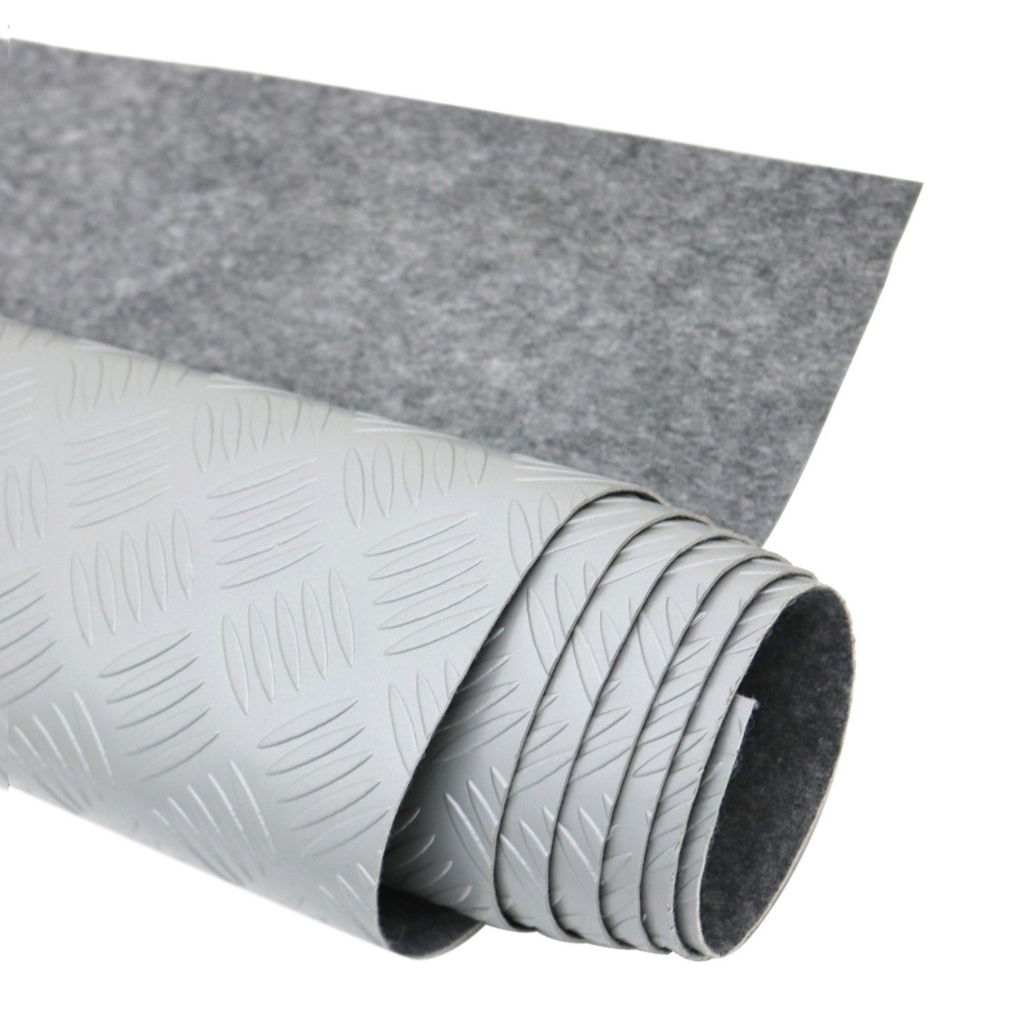Bodenschutzmatte Antirutschmatte Gumimatte Bodenbelag 500 x 200 cm Grau