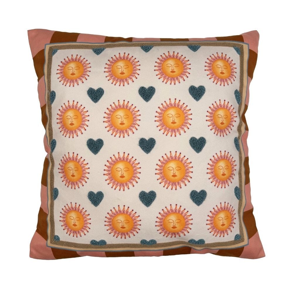 Kersten BV Dekokissen Kissen - Herzen & Sonnen