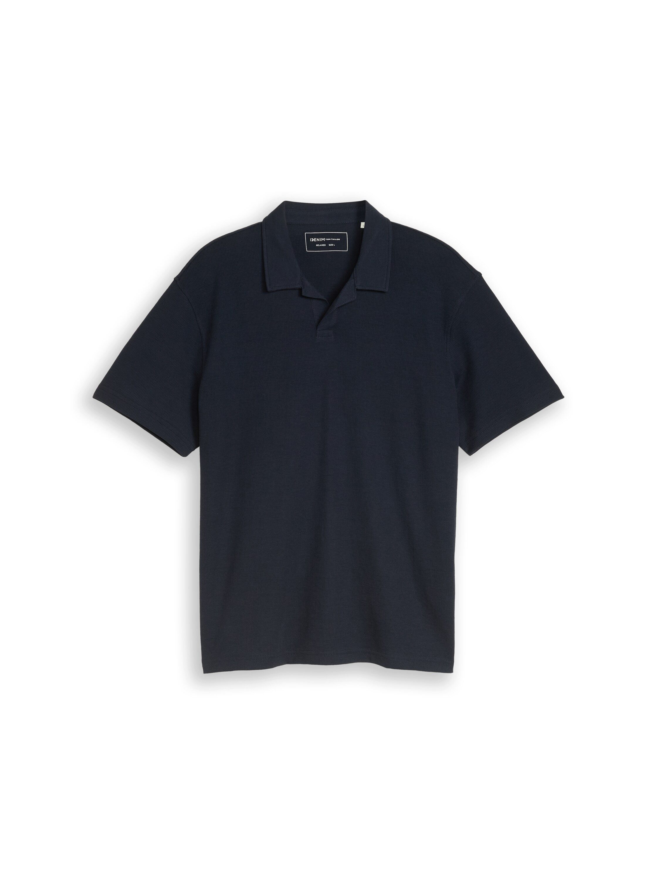 TOM TAILOR Denim Poloshirt mit Polo Kragen – Bild 5 von 5