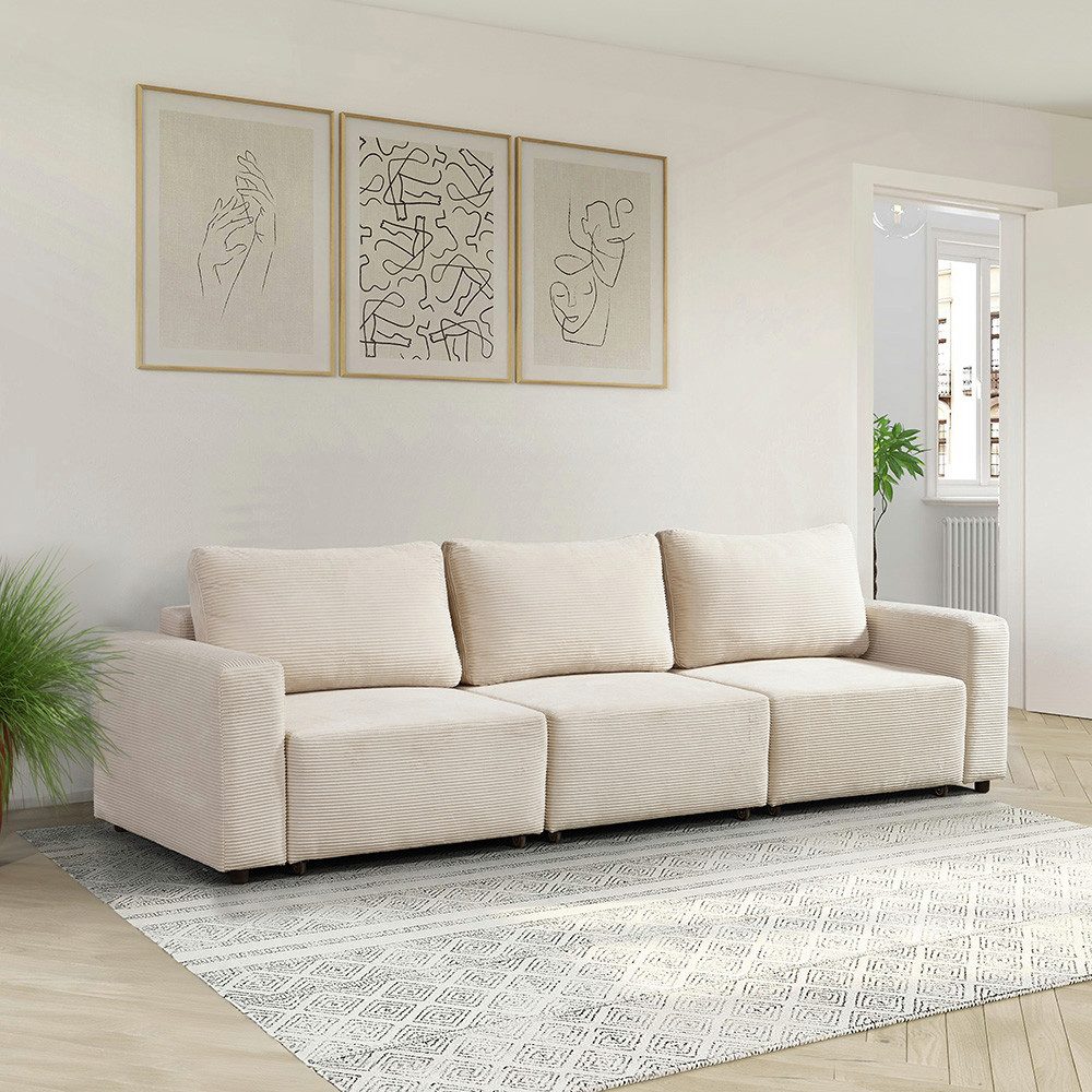 HOME DELUXE Schlafsofa Modulares Schlafsofa VINA, günstig online kaufen