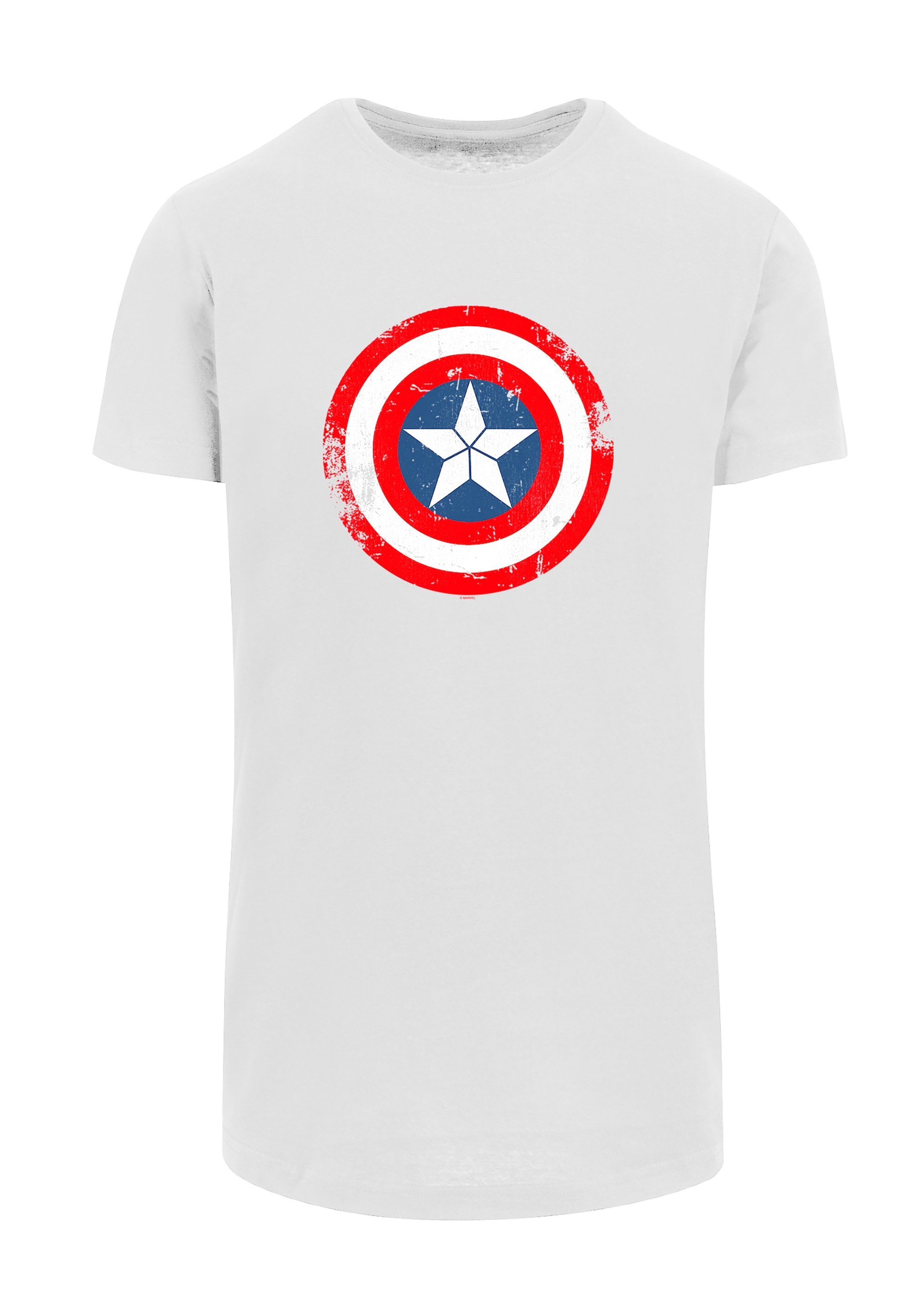 F4NT4STIC T-Shirt Marvel Captain America Civil War Print Schild weiß