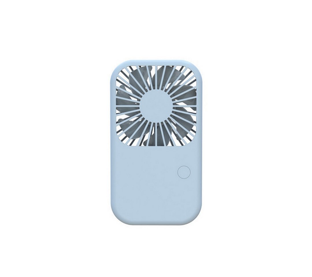 nsihing Handventilator Unisex Tragbarer Ventilator, Mini-Ventilator mit Handyhalterung, wiederaufladbarer USB-Ventilator mit 3 Geschwindigkeiten für Reisen