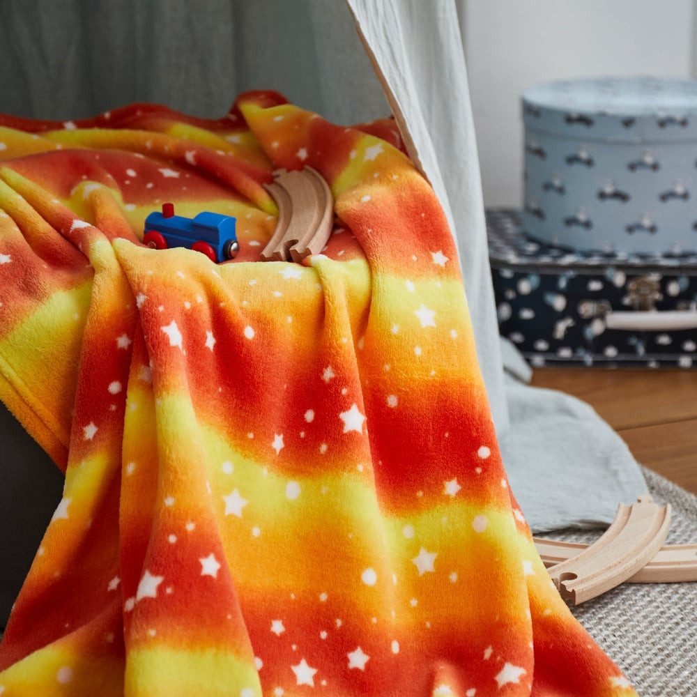 Kinderdecke Kuschel 150x180cm, Lumaland, Coral-Fleece günstig online kaufen