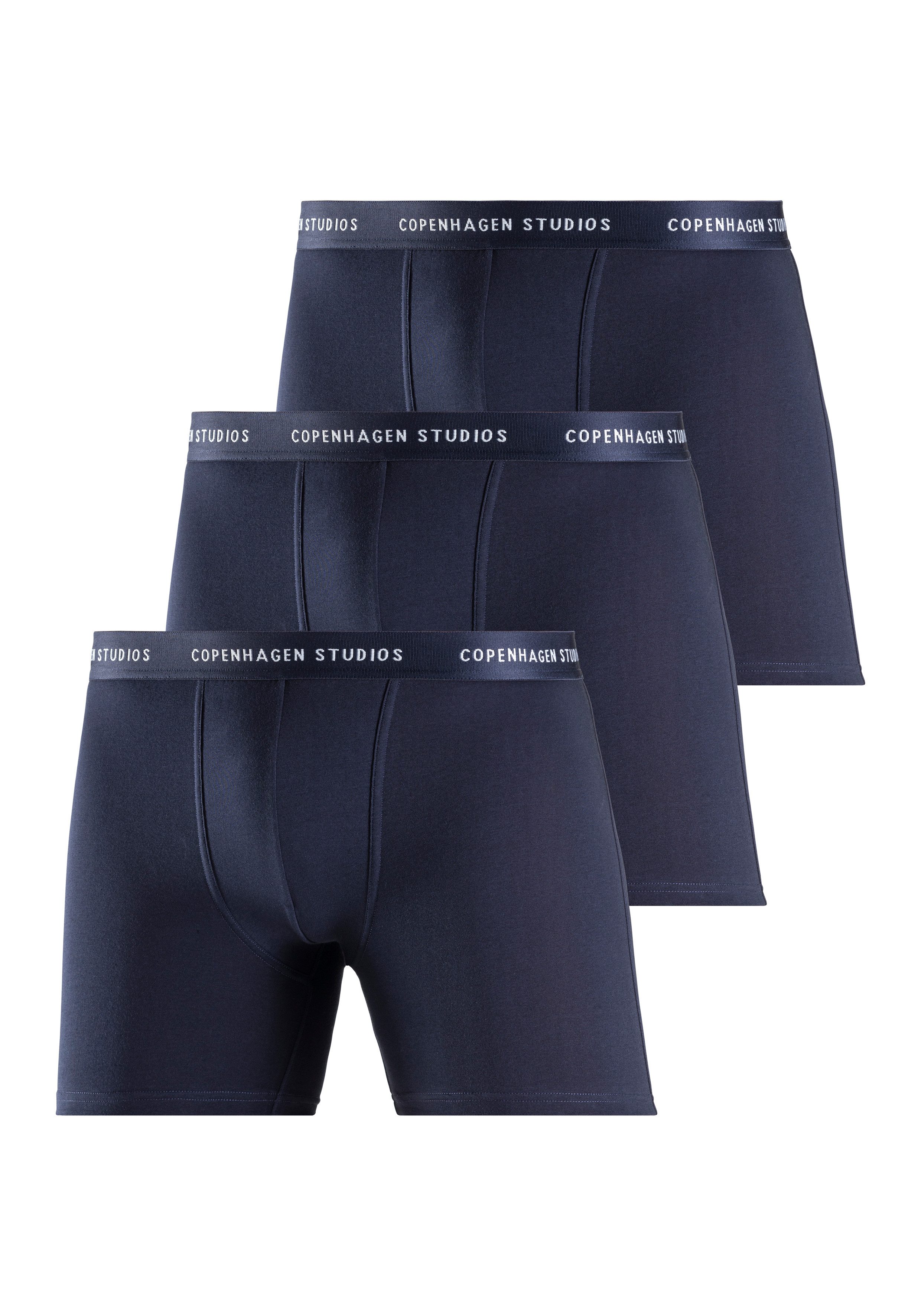 Copenhagen Studios Langer Boxer Boxershorts für Herren (Packung, 3-St) mit günstig online kaufen