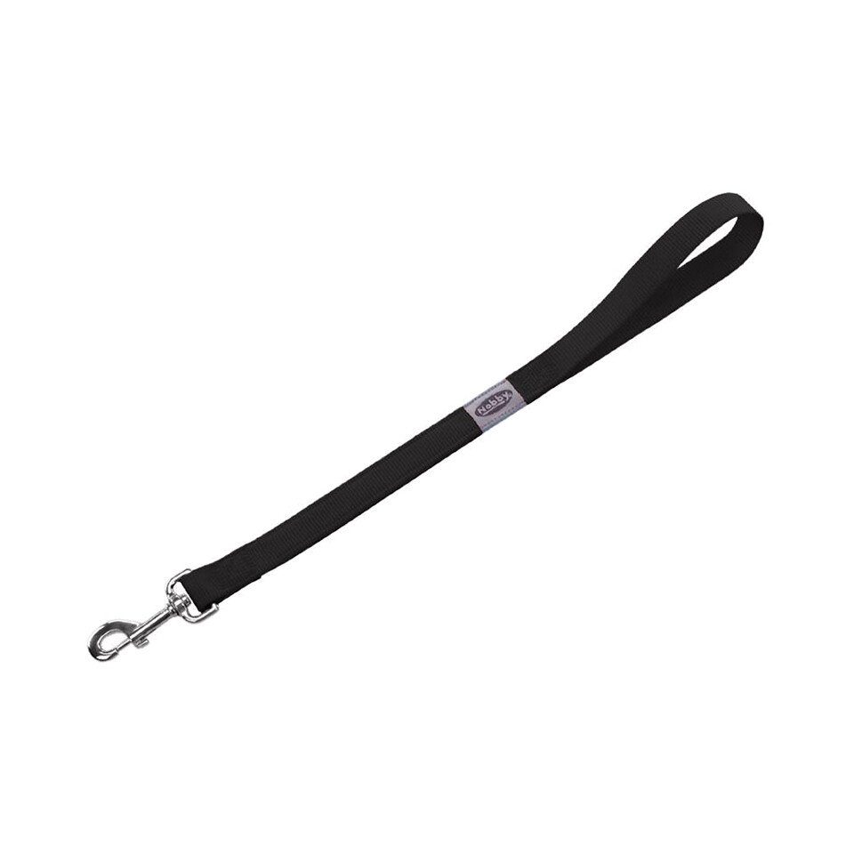 Nobby Hundeleine Kurzführer Classic schwarz