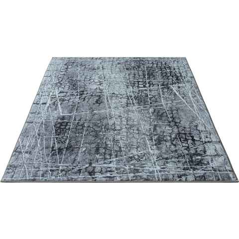 Teppich Elis Plus 6500, merinos, rechteckig, Höhe: 12 mm, strapazierfähiges Flachgewebe, Wohnzimmer, Flur, Diele