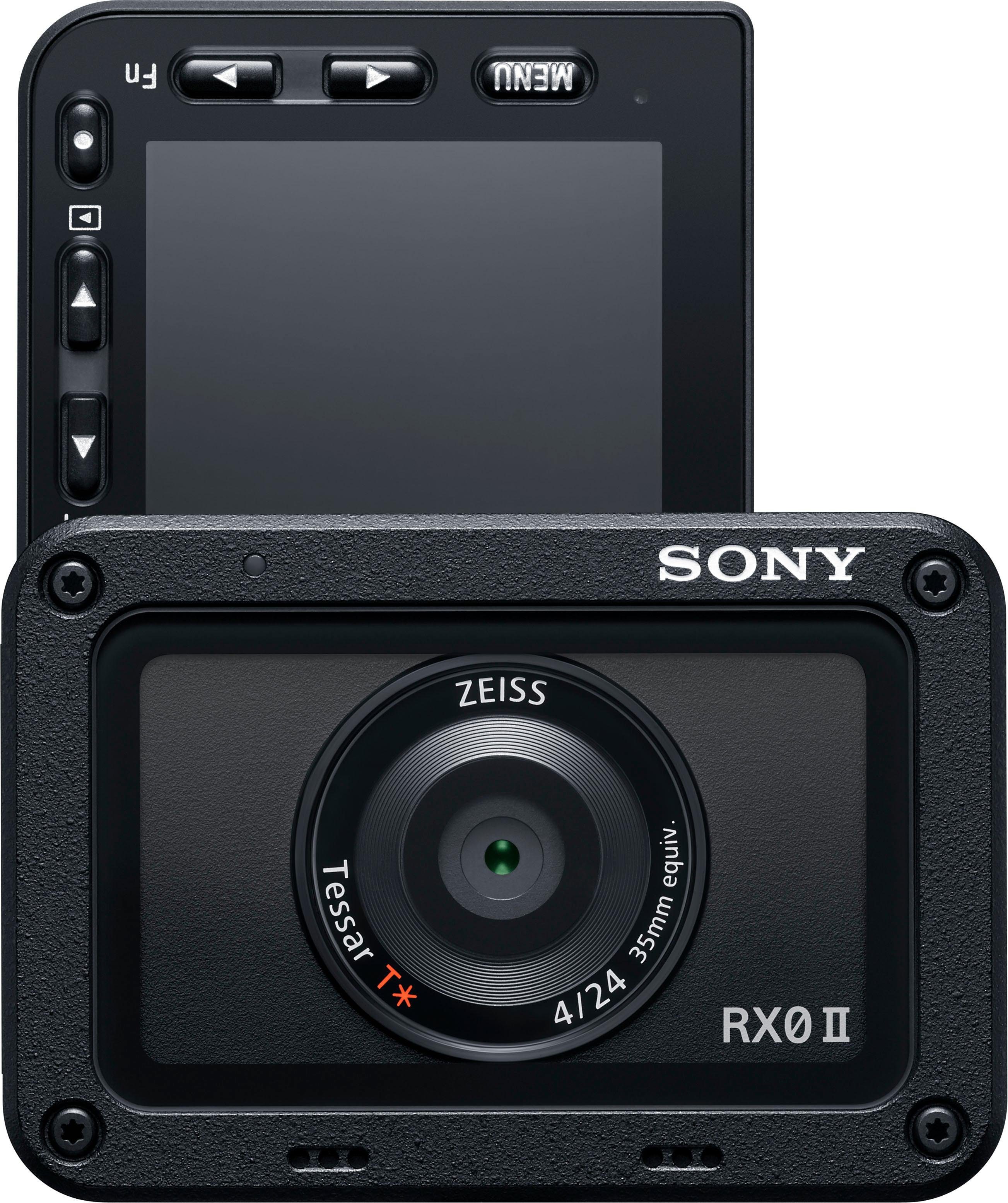 Sony RX0 II (DSC-RX0M2G) Kompaktkamera (ZEISS® Tessar T* 24-mm, 15,3 MP, Bluetooth, WLAN (Wi-Fi)