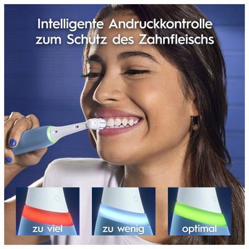 Oral-B Elektrische Zahnbürste iO My Way, Aufsteckbürsten: 2 St., iO Technologie