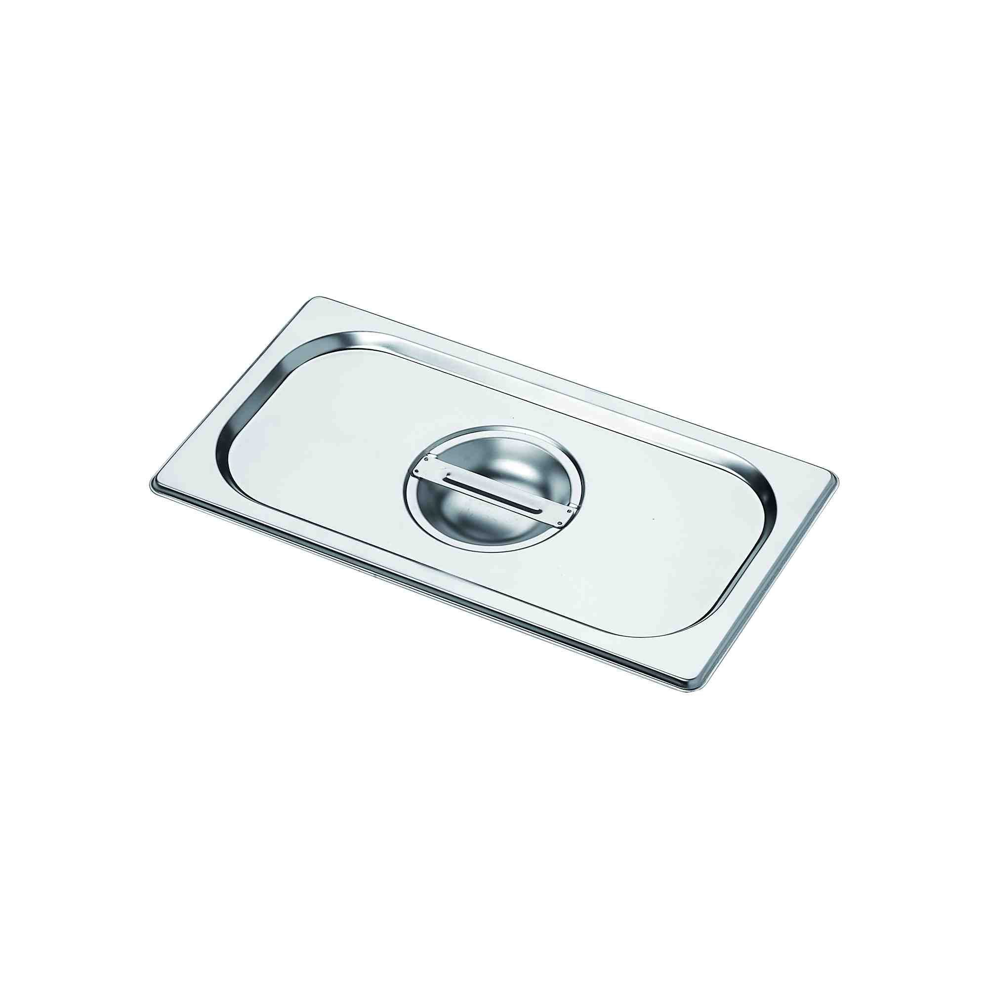 B&S Thermobehälter GN Deckel 1/3 f.Speisewärmer EDS 0,6mm 371037, Edelstahl