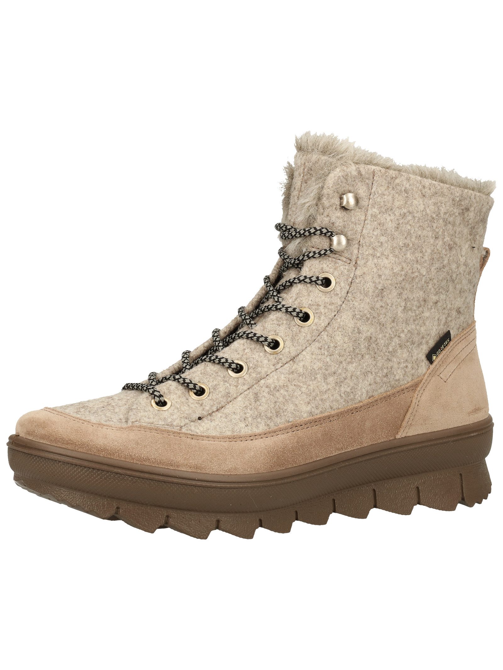 Legero Legero Сапогиette Veloursleder/Textil Schnürstiefelette