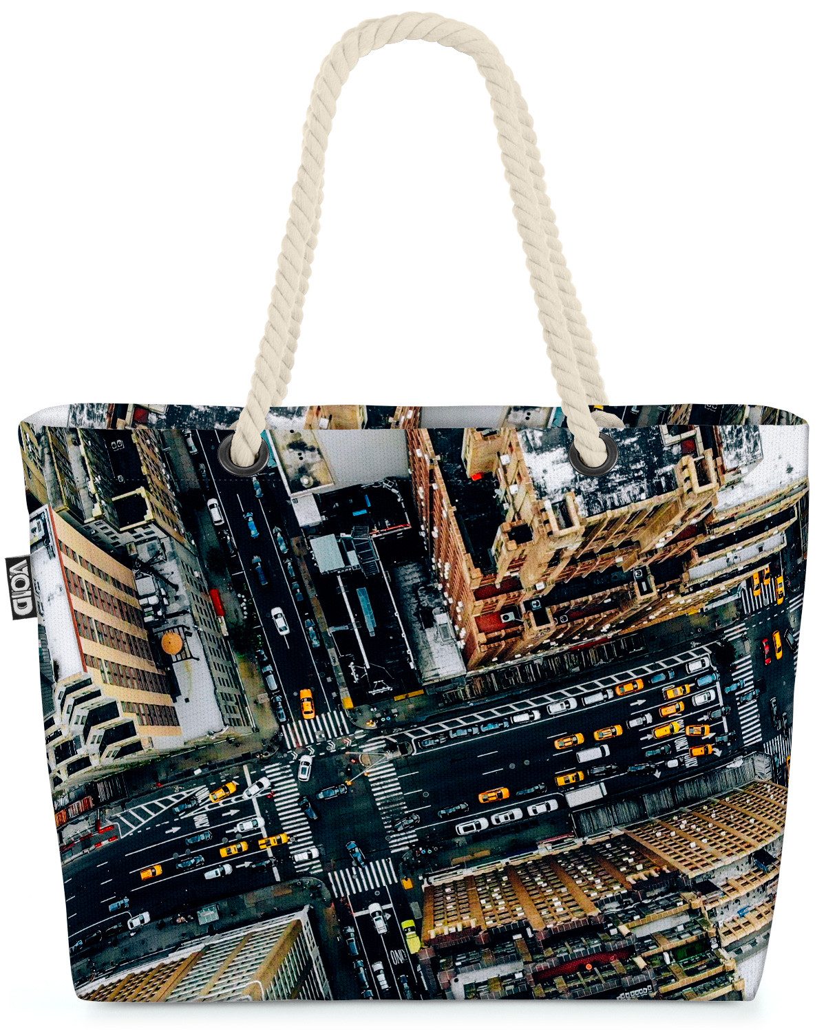 VOID Strandtasche (1-tlg), New York Downtown New York Downtown City Manhatten Wolkenkratzer Skyl