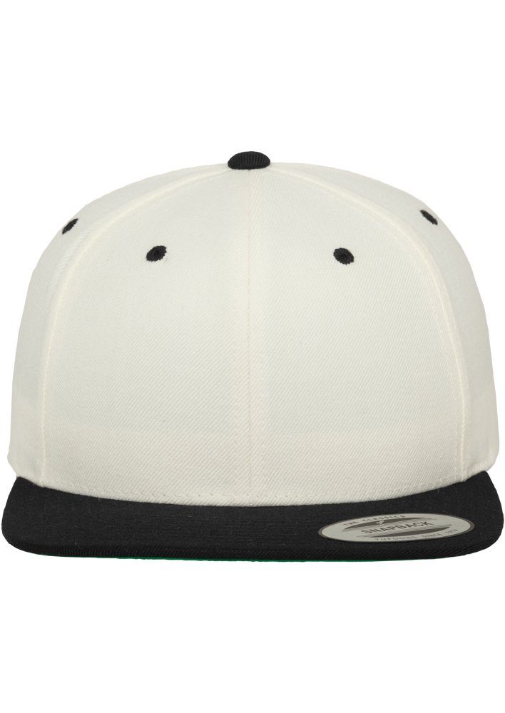 Flex 2-Tone Snapback Cap Flexfit natural/black Snapback Classic