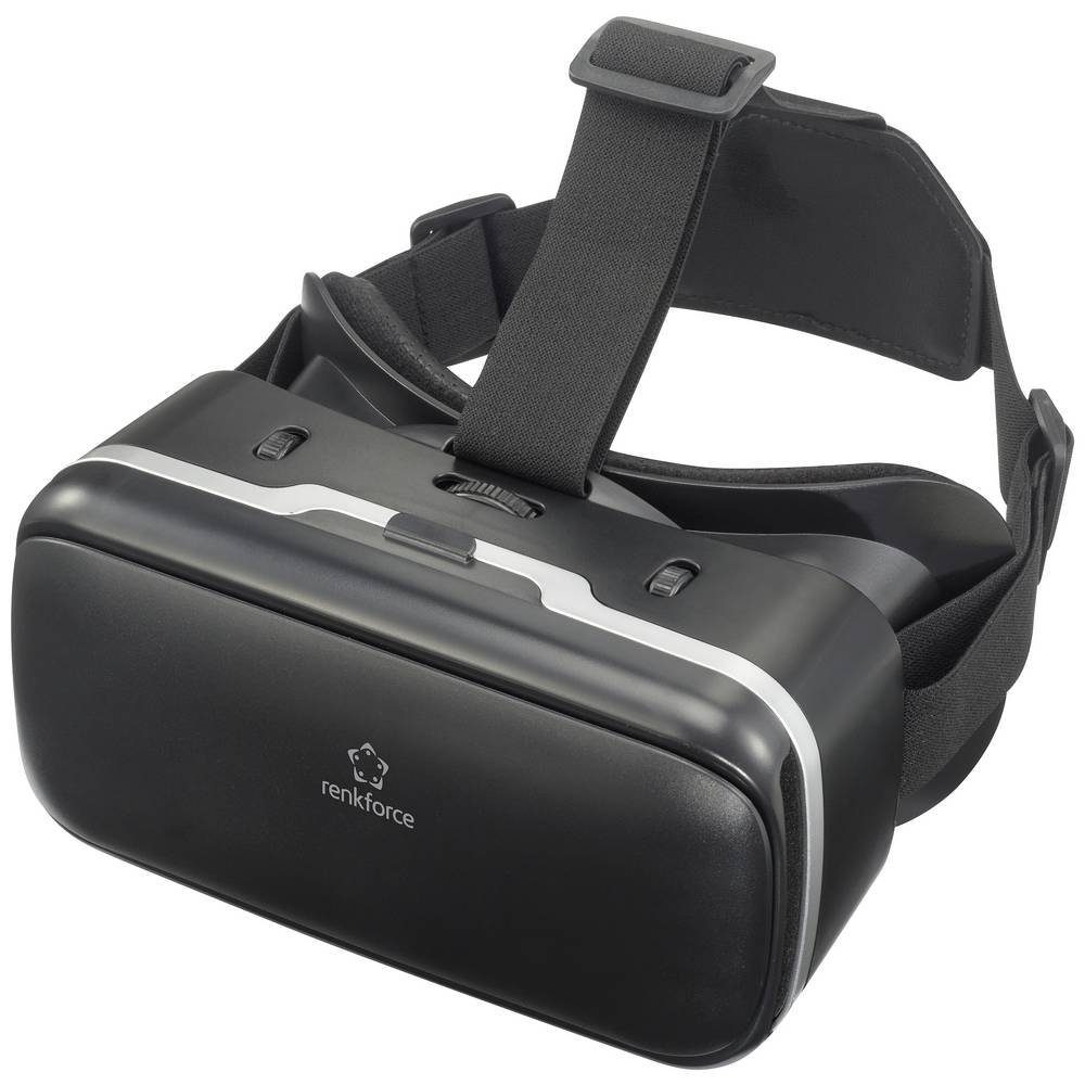 VR-Brille für Smartphones mit Taster Virtual-Reality-Brille