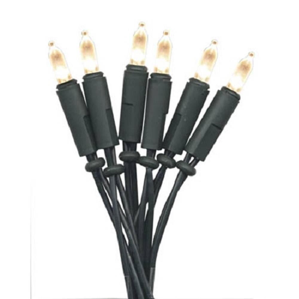 STAR LED-Lichterkette LED Mini-Lichterkette 20er warmweiss / grün P-LED 421-10-1