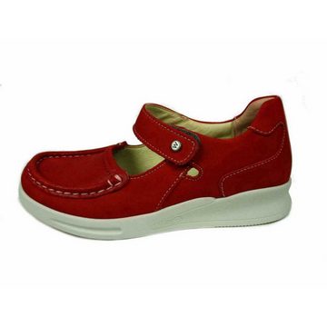 WOLKY rot Slipper (1-tlg)