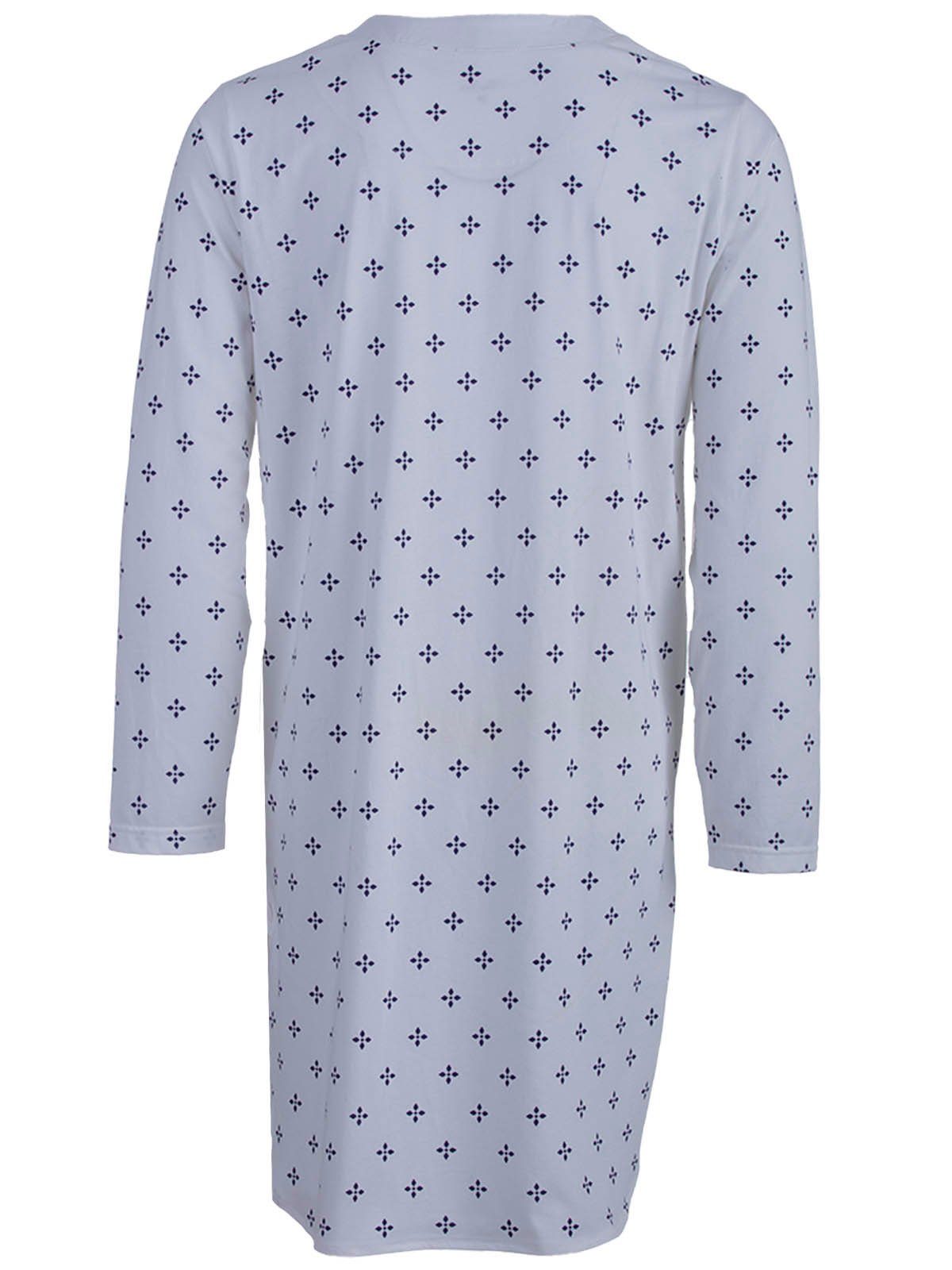 Henry Terre Nachthemd Nachthemd Langarm - Kreuz (HT) günstig online kaufen