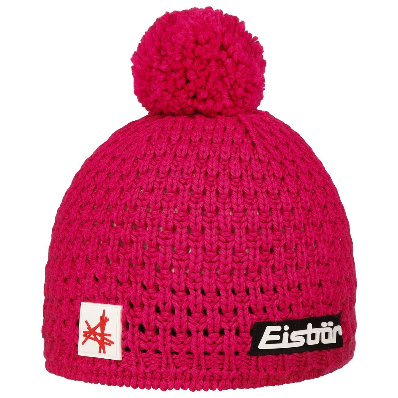 Eisbär Bommelmütze (1-St) Beanie mit Futter, Made in the EU