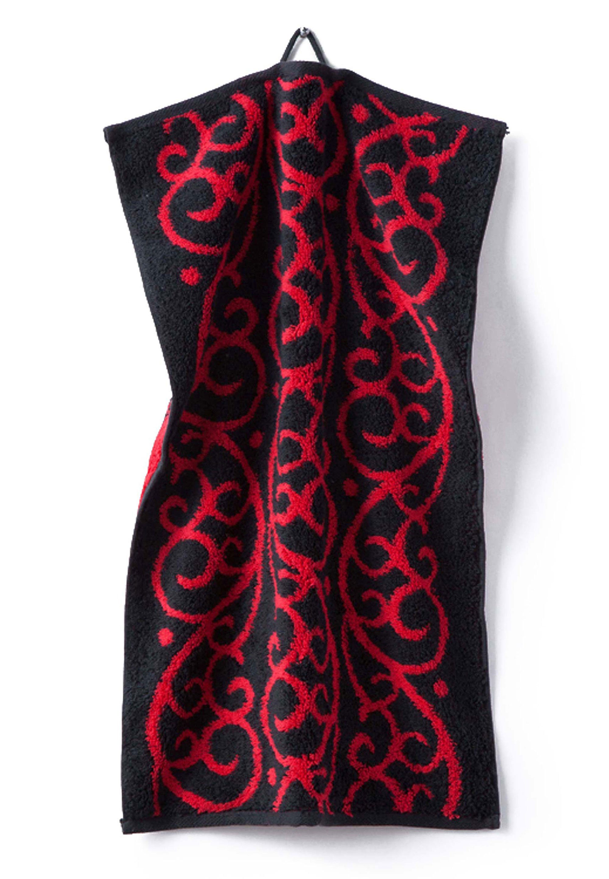 grace grand spa Gästehandtuch Akanthus, (3-St), in Doubleface-Optik günstig online kaufen