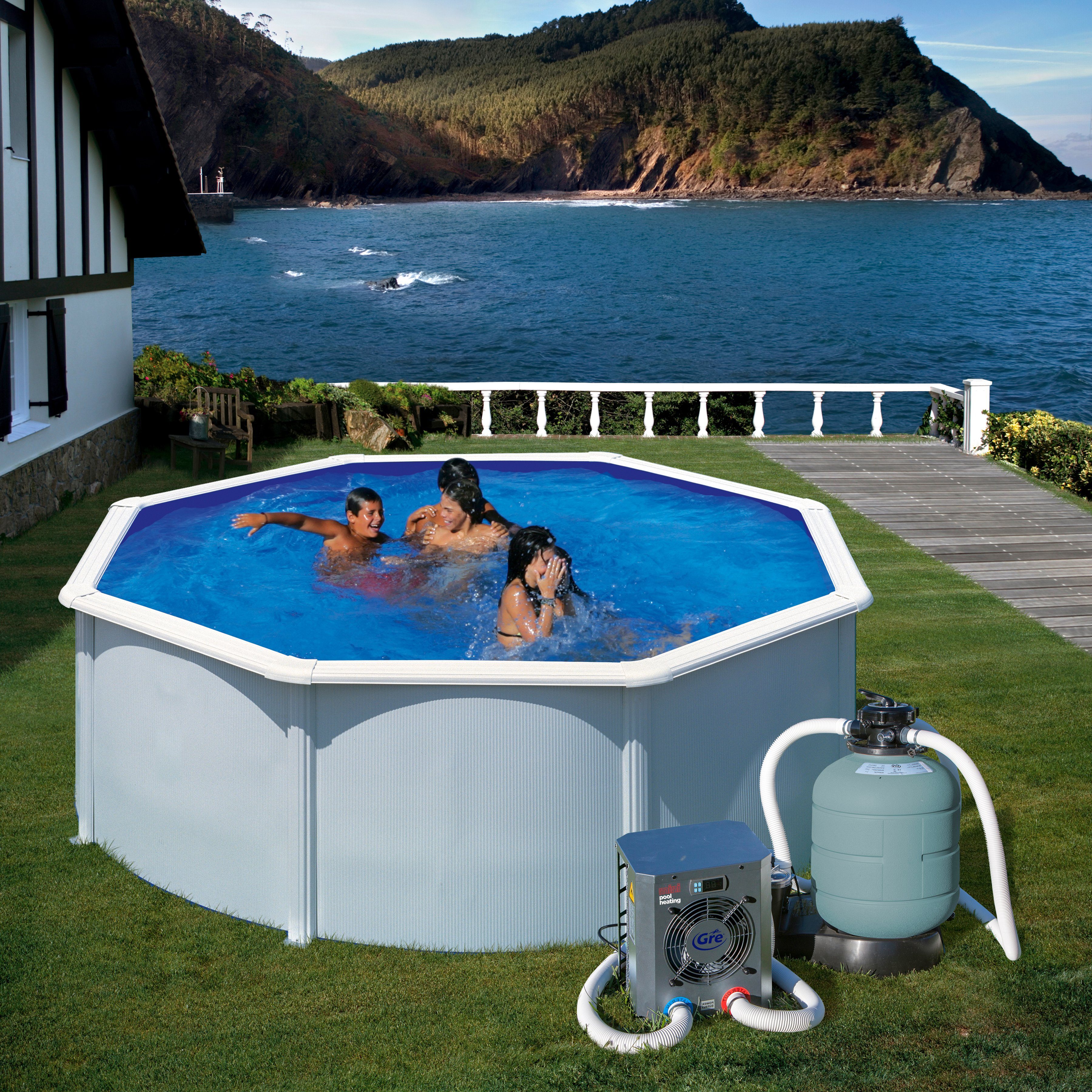 Gre Pool-Wärmepumpe HPM 30-Mini