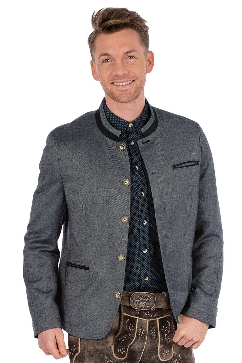 Gebr. Weis menswear Trachtenjanker Френчи - FÜSSEN - dunkelgrau