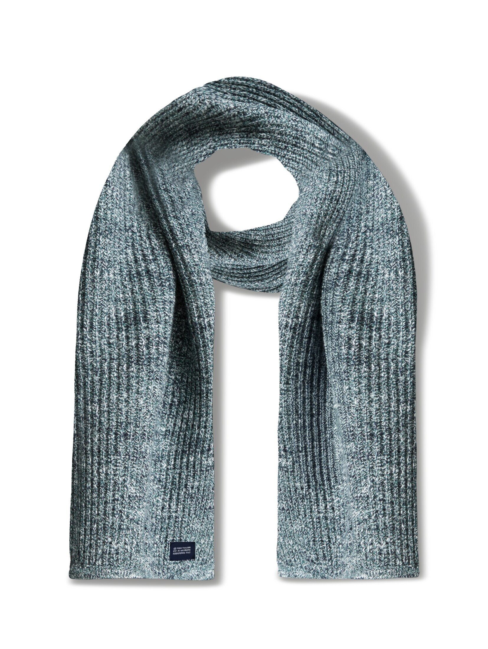 TOM TAILOR Strickschal Accessoire, Schal aus Baumwolle