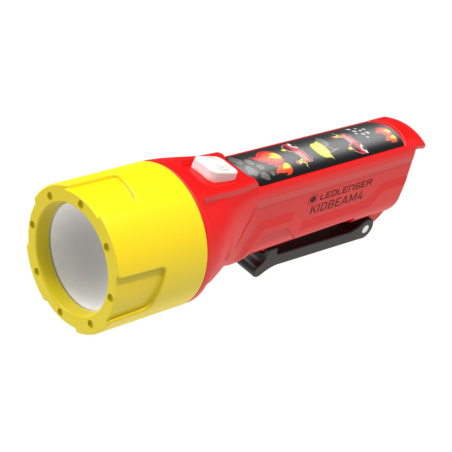 Ledlenser Taschenlampe Kidbeam4 Rot, 72g leicht, 12 cm lang, 4 Farben, LED, AAA, 18h Laufzeit