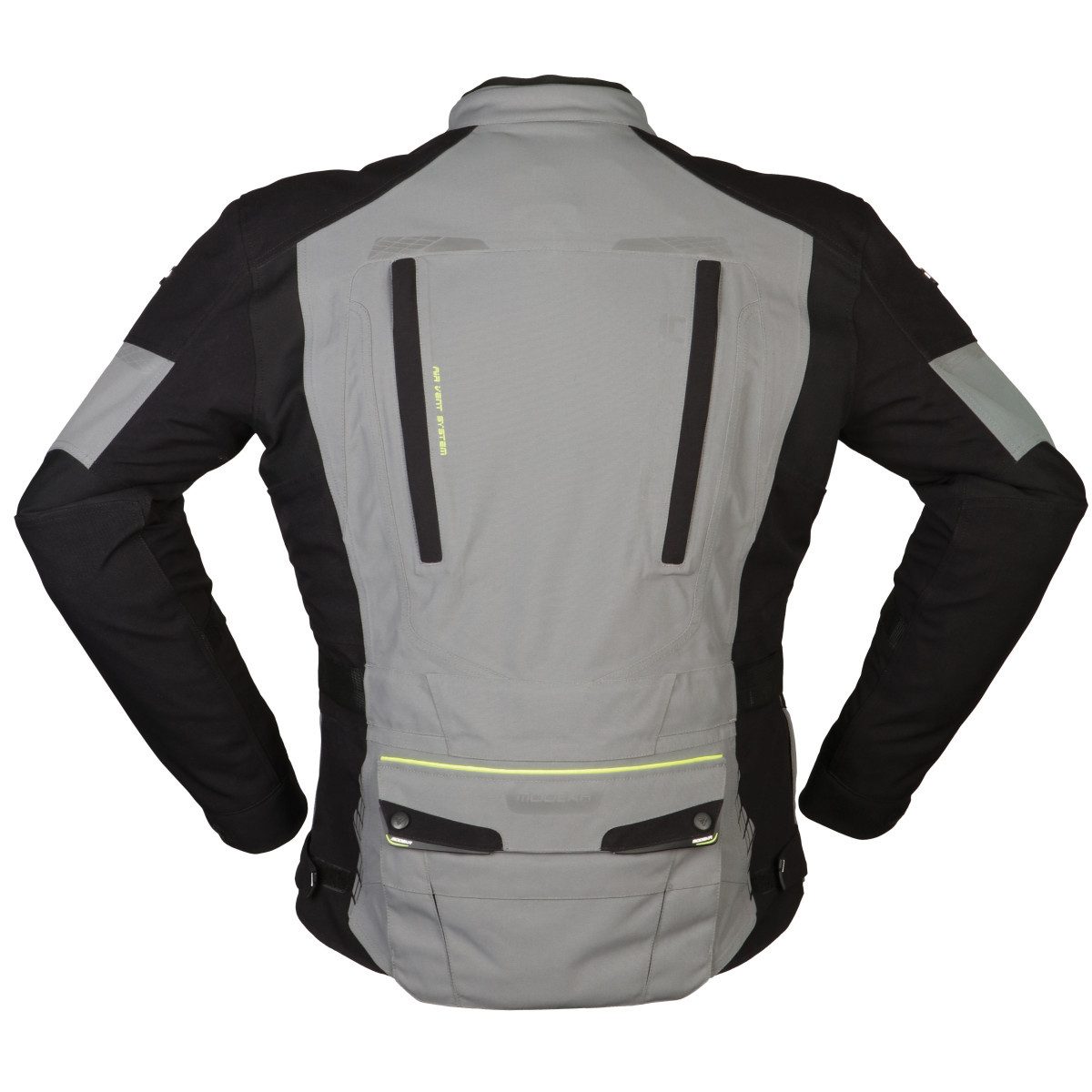 Modeka Motorradjacke Modeka Viper LT Textiljacke grau / schwarz motorradjacke herren