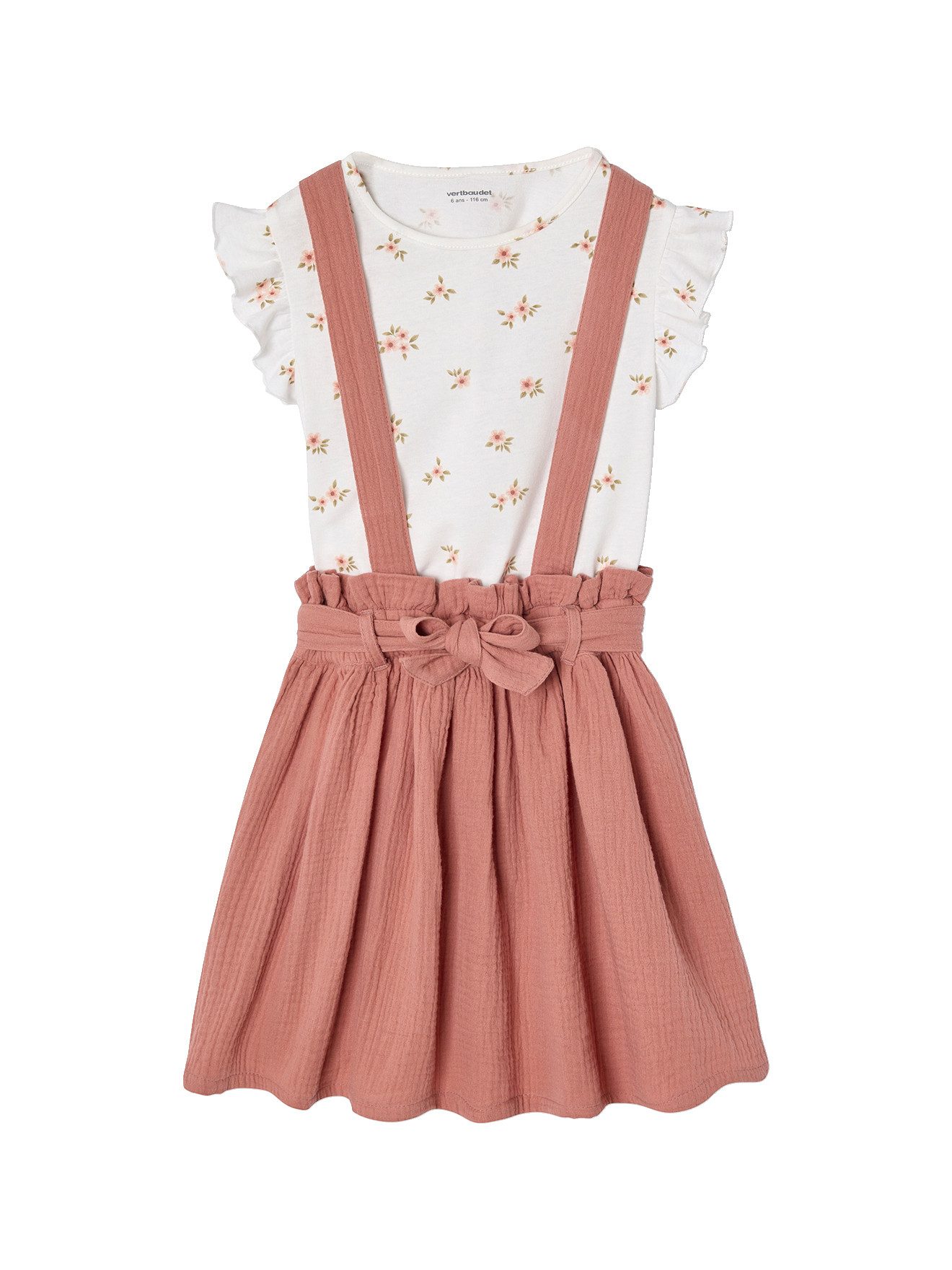 Kleid & Hose Mädchen-Set: T-Shirt + Rock