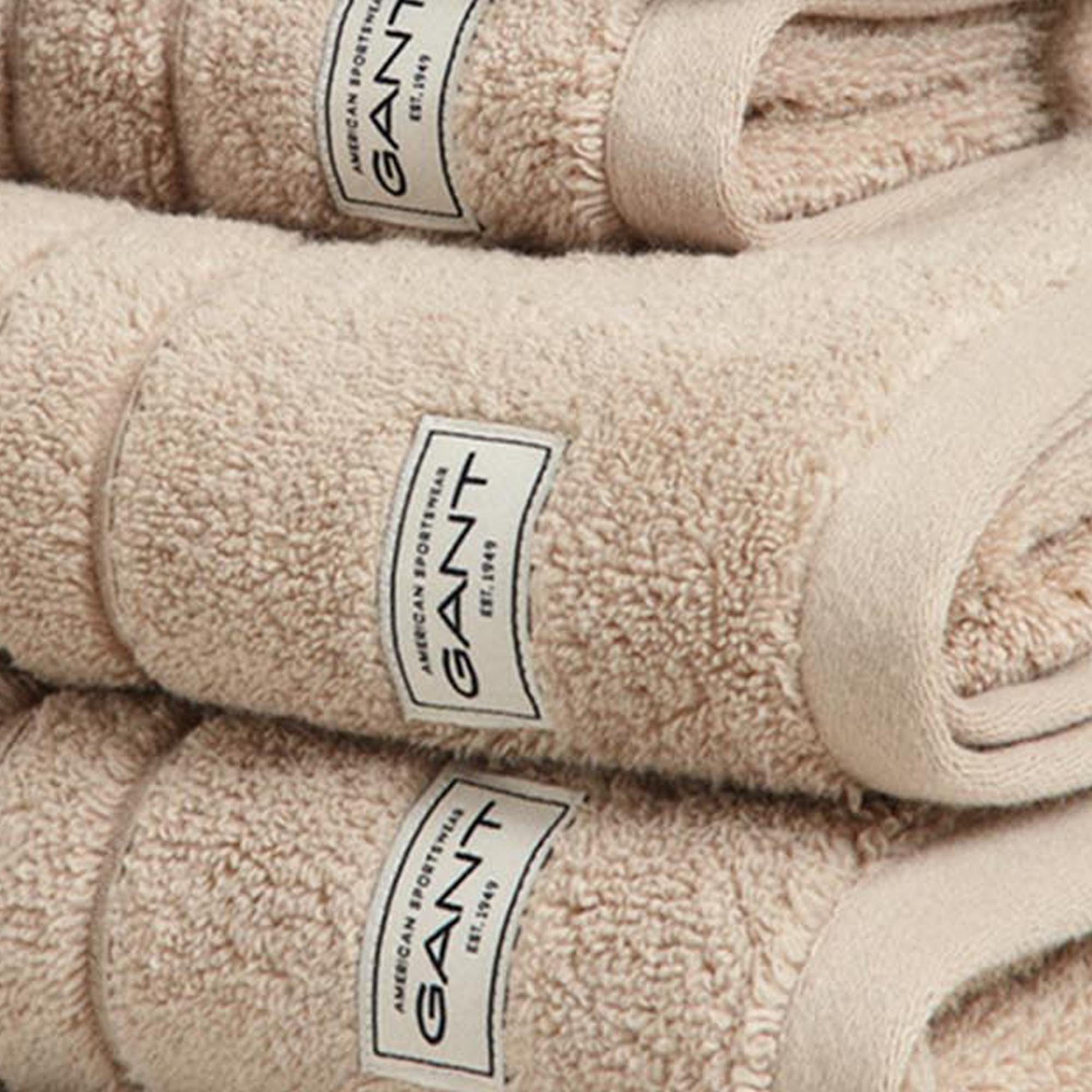 Gant Handtuch Unisex Handtuch 4er Pack Baumwolle Premium Towel, Frottier (Set, 4-St)