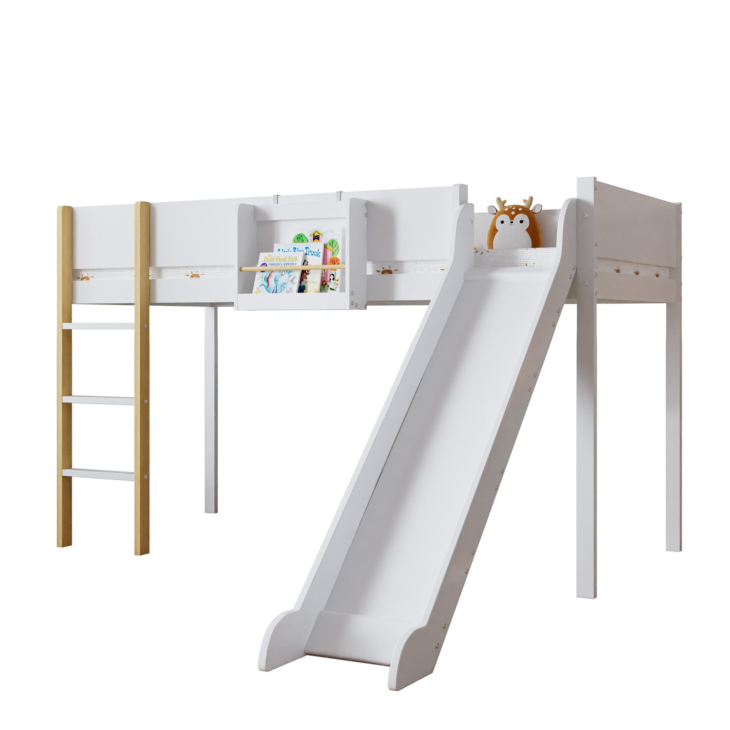 HAUSS SPOLE Kinderbett Hochbett 90x200cm mit günstig online kaufen