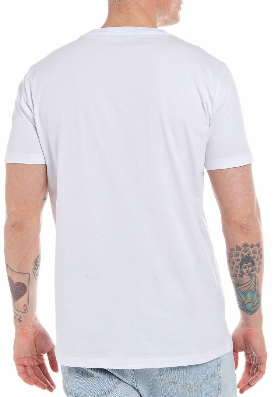 white T-Shirt Replay
