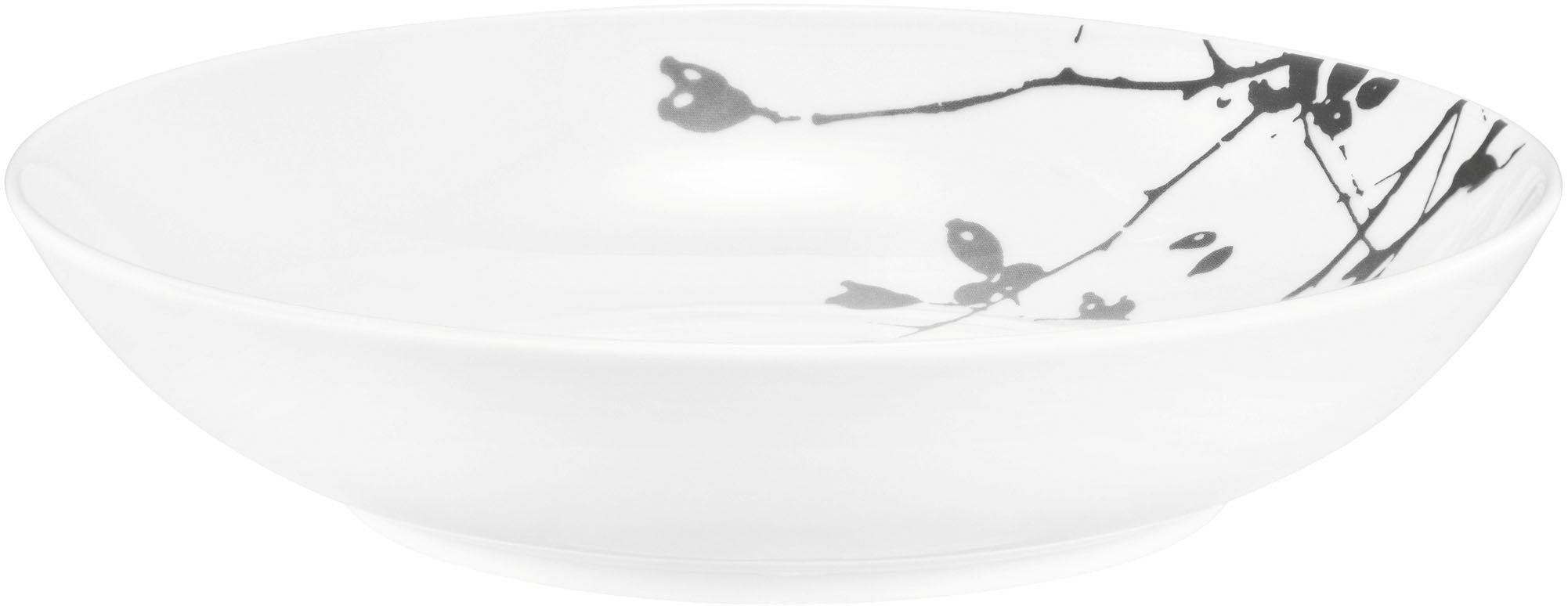 Seltmann Weiden Suppenteller Liberty - Dark Rose Hip, (1 St), Teller rund 21 cm