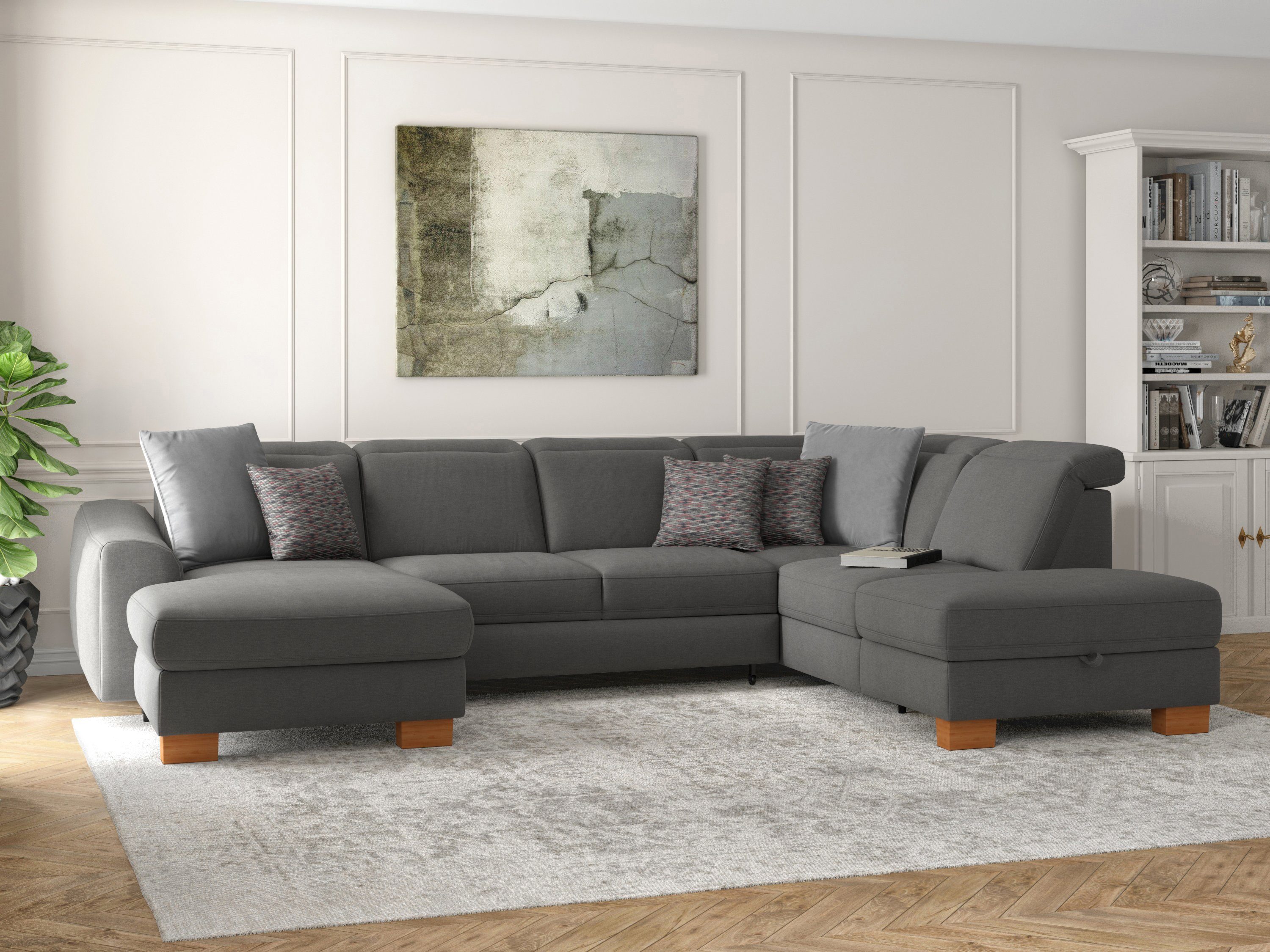 sit&more Wohnlandschaft Dundee U-Form, mit Federkern günstig online kaufen